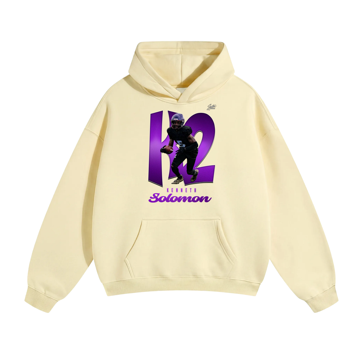 Kenneth Solomon Oversize Fleeced Hoodie