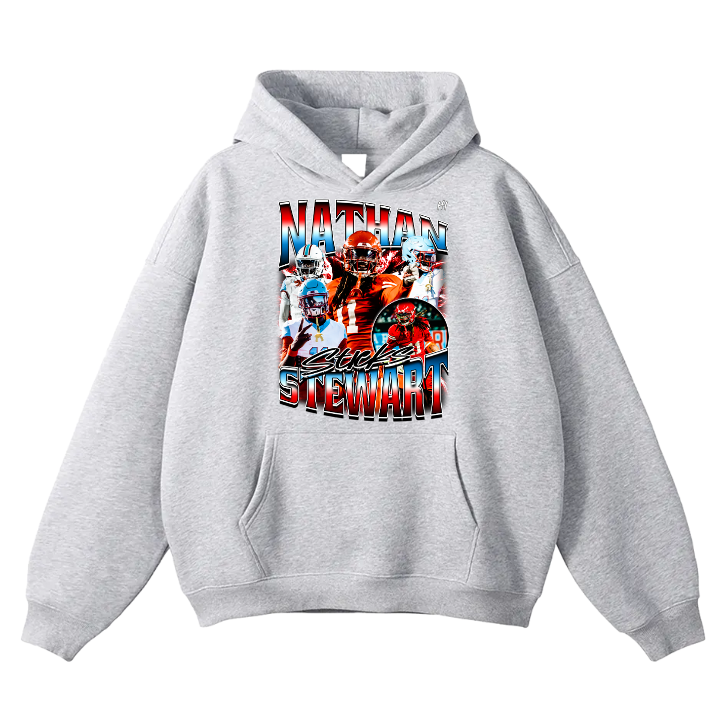 Nathan Stewart Oversize Fleeced Hoodie