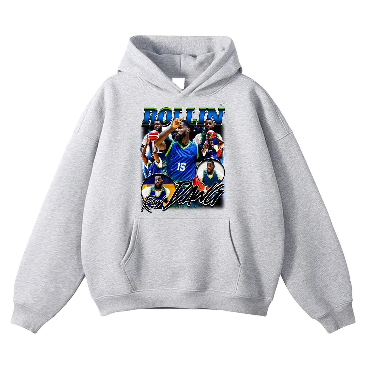 Rollin Bell Oversize Fleeced Hoodie