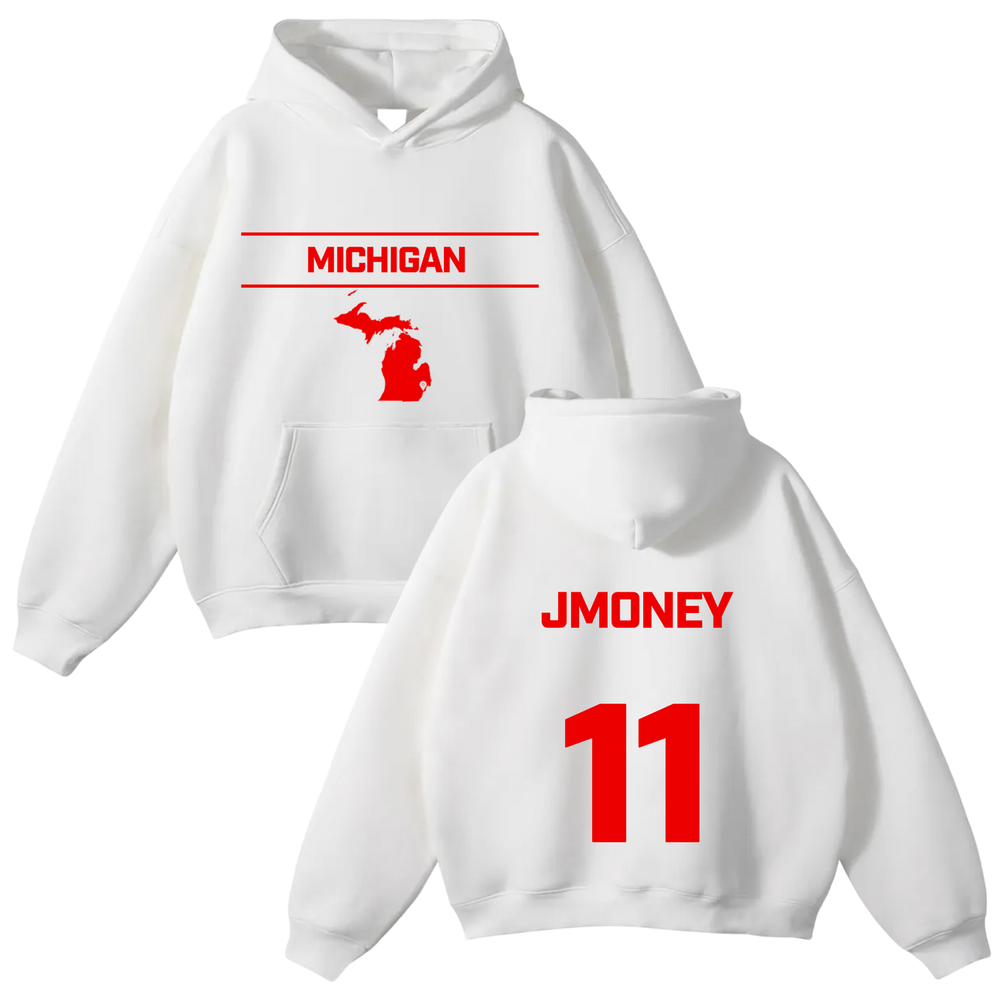 Jeremiah Gibson Oversize Fleeced Hoodie