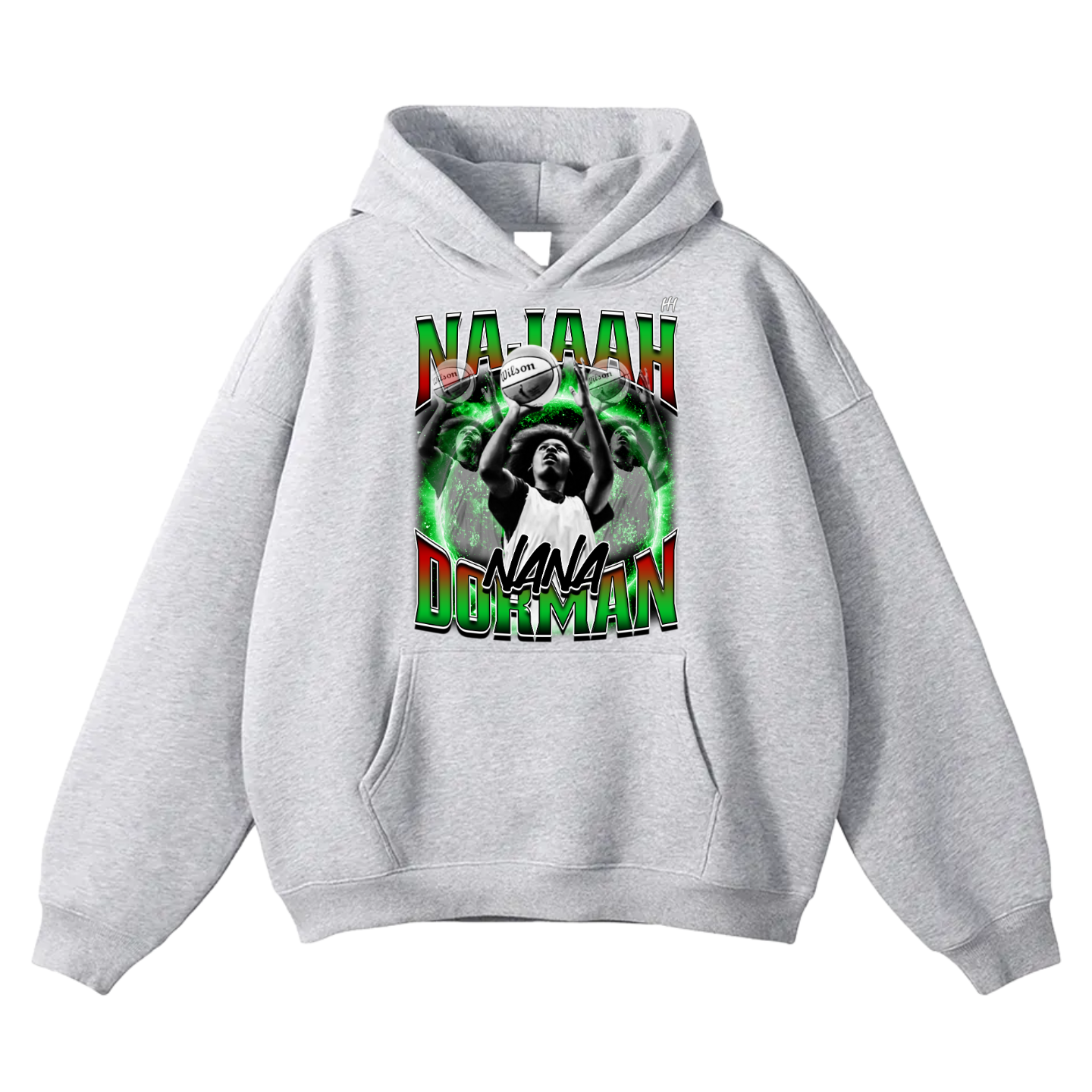 NaJaah Dorman Oversize Fleeced Hoodie
