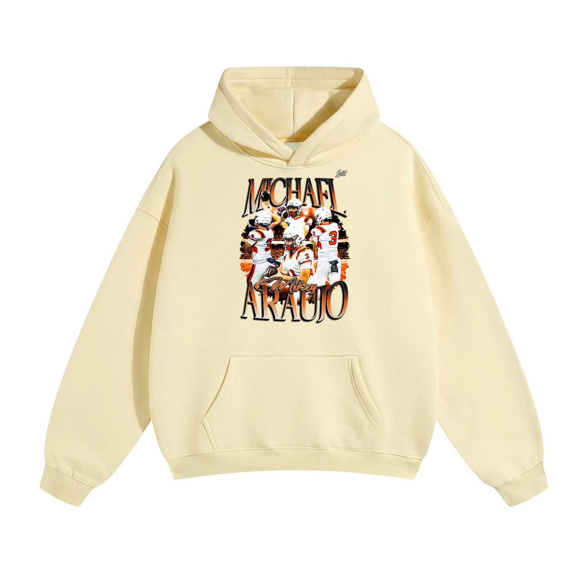 Michael Araujo Oversize Fleeced Hoodie