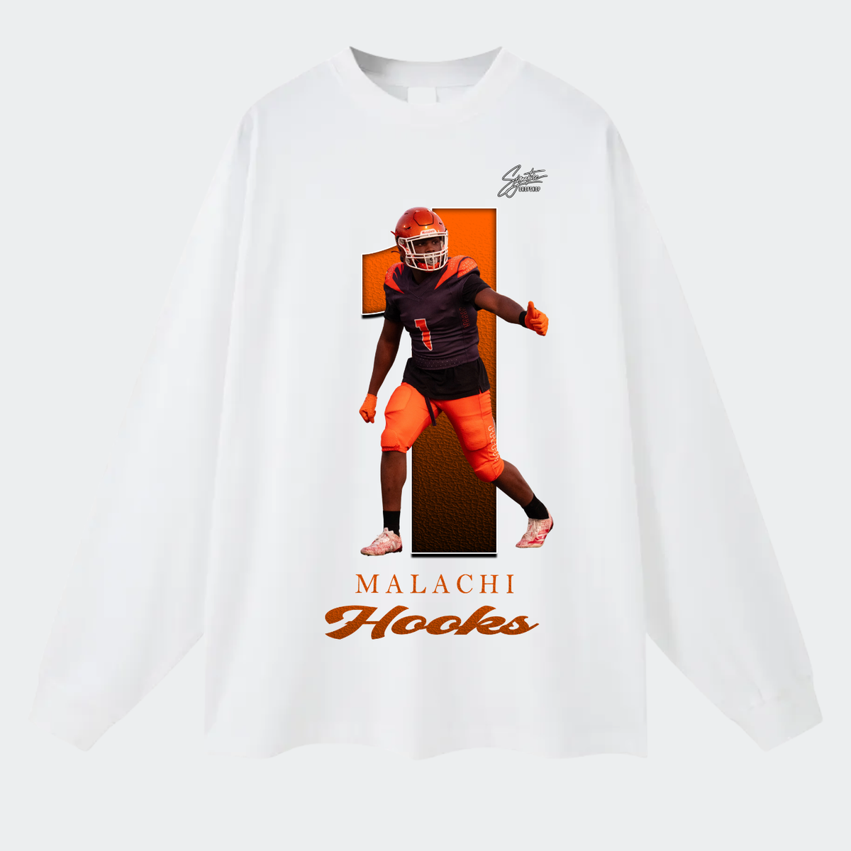 Malachi Hooks Long Sleeve Tee
