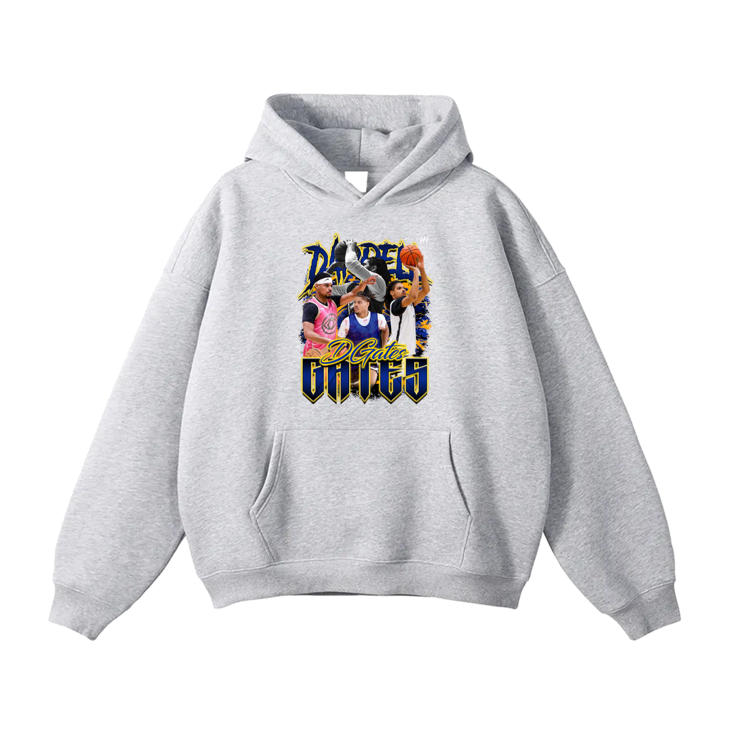 Darrell Gates Oversize Fleeced Hoodie
