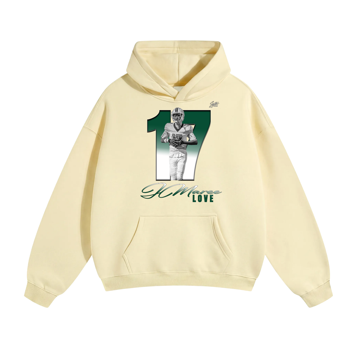 JMaree Love Oversize Fleeced Hoodie