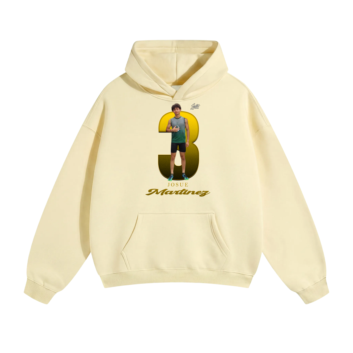 Josue Martinez Oversize Fleeced Hoodie