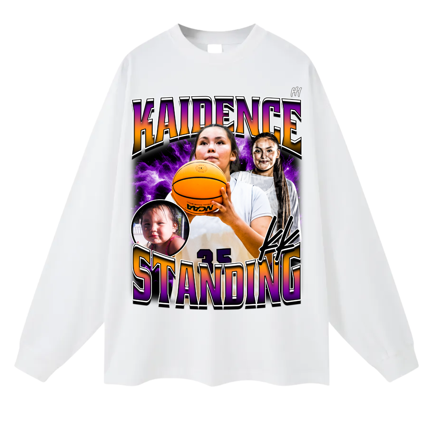 Kaidence Standing Long Sleeve Tee