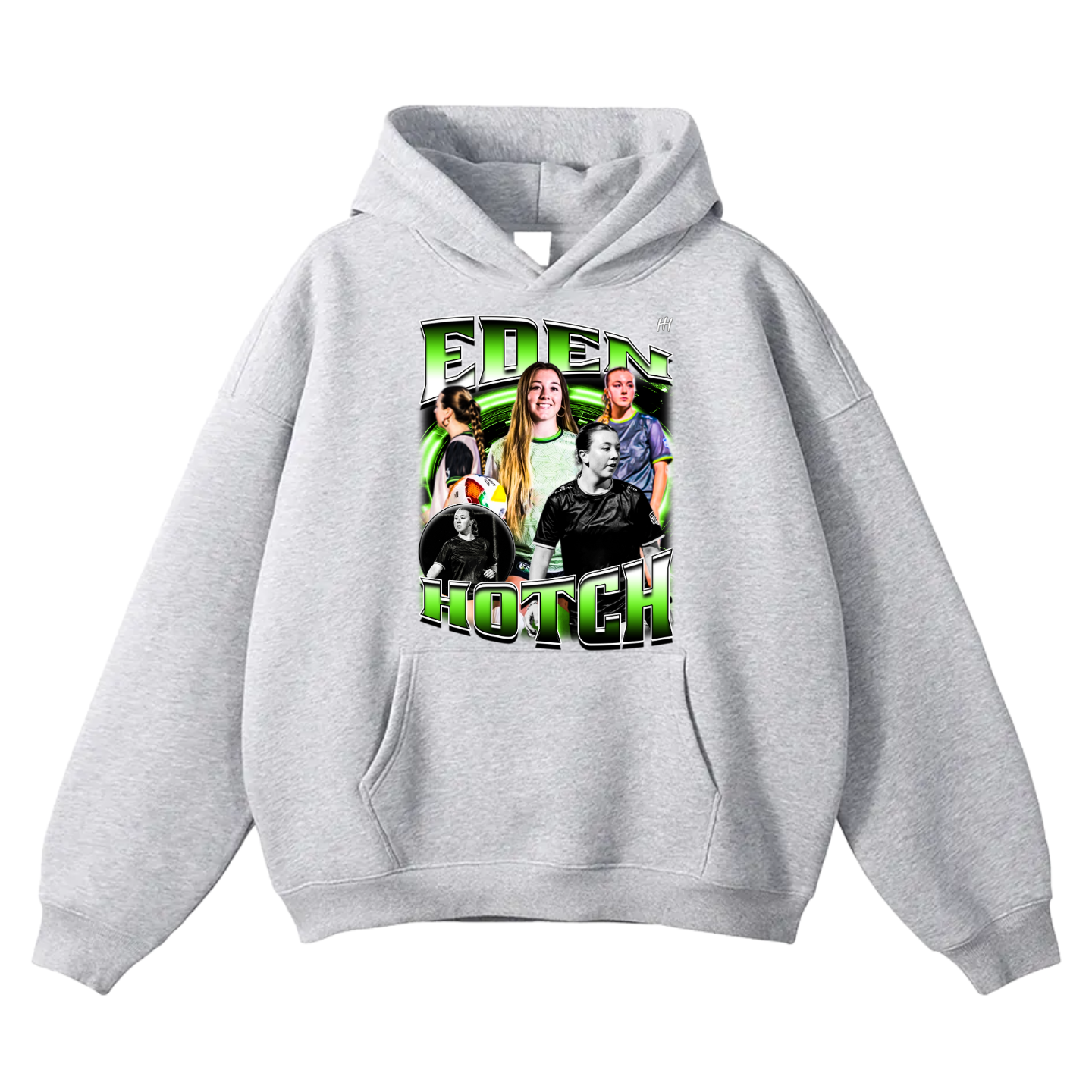Eden Hotch Oversize Fleeced Hoodie