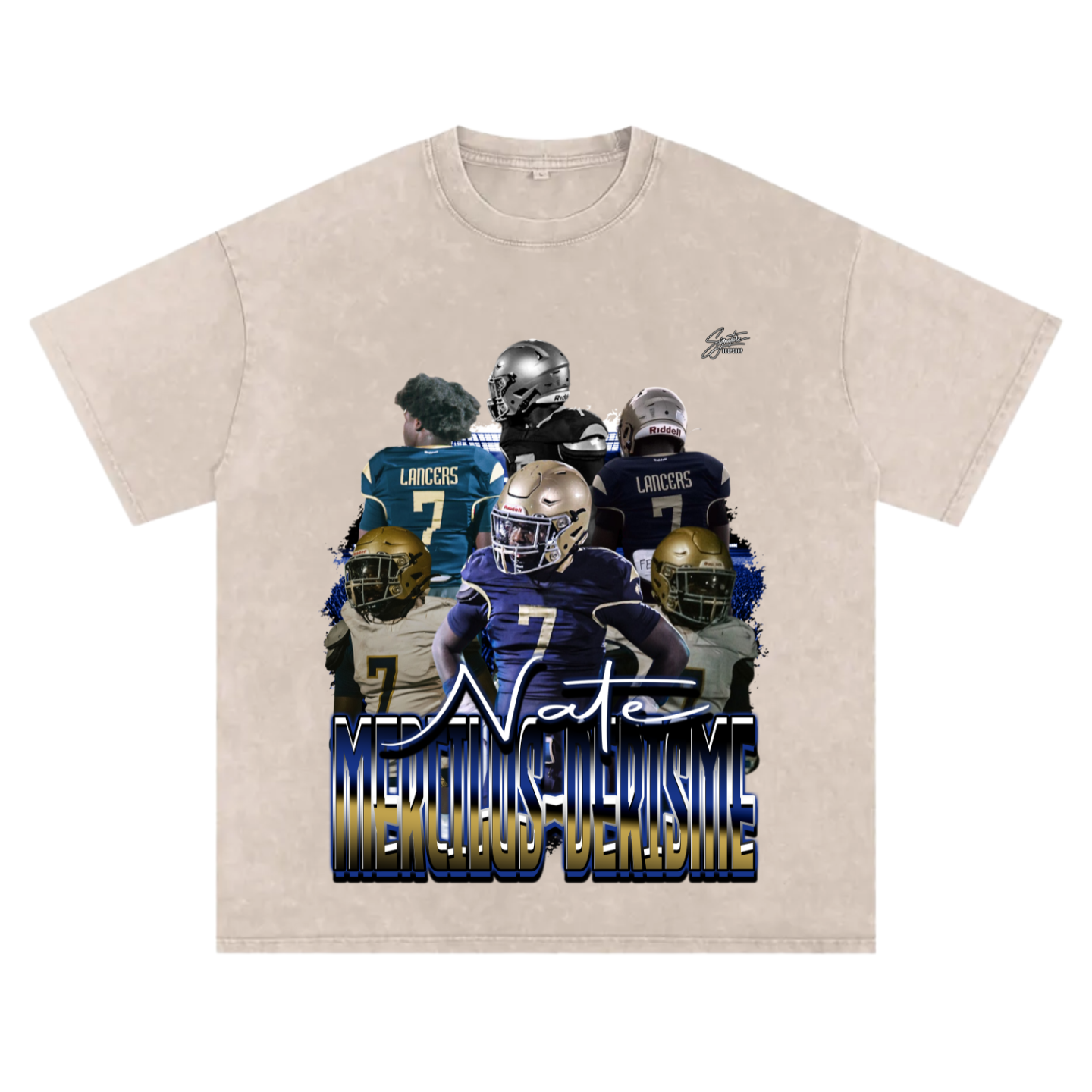 Nate Mercilus Derisme Oversize T-shirt