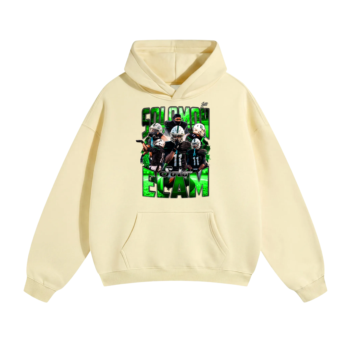Solomon Elam Oversize Fleeced Hoodie