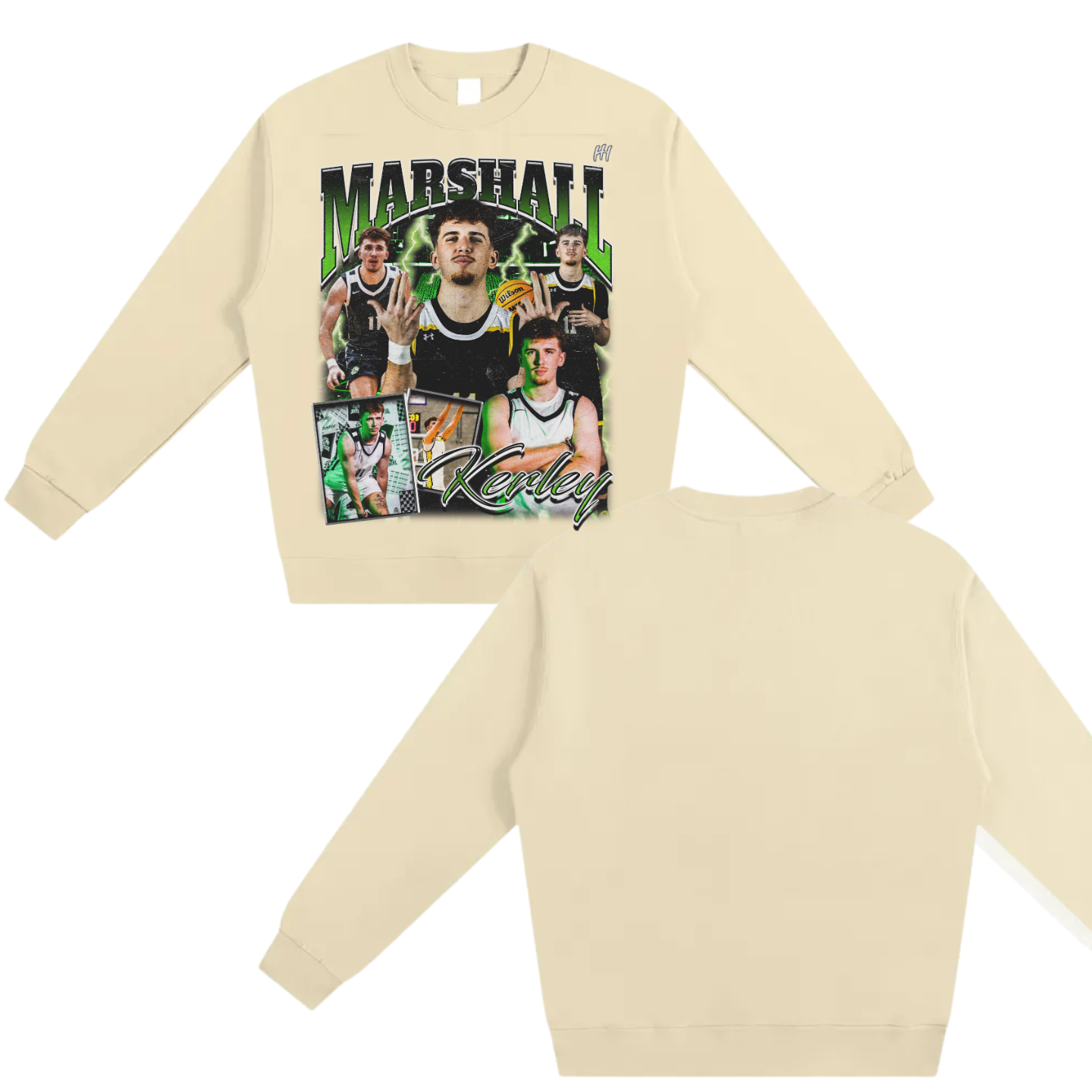 Marshall Kerley Heavyweight Crewneck Sweatshirt
