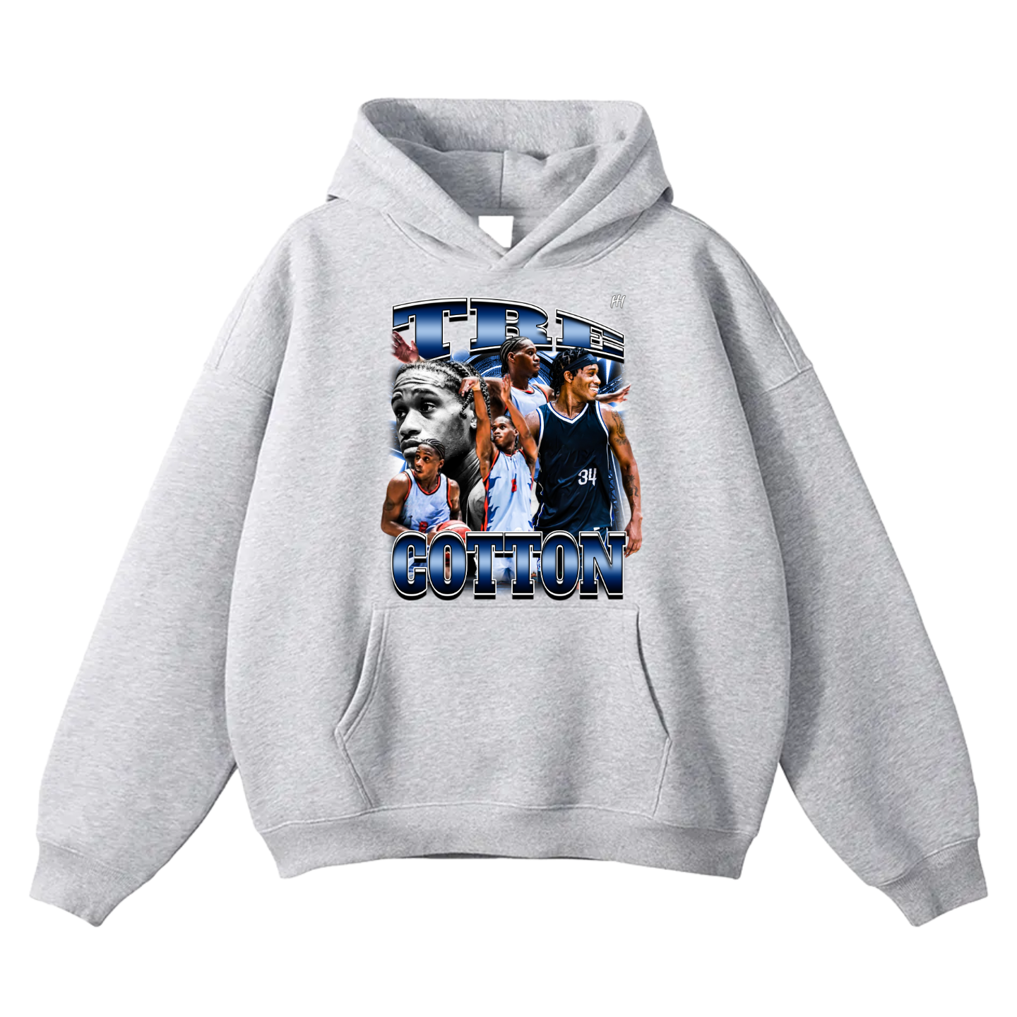Tre Cotton Oversize Fleeced Hoodie
