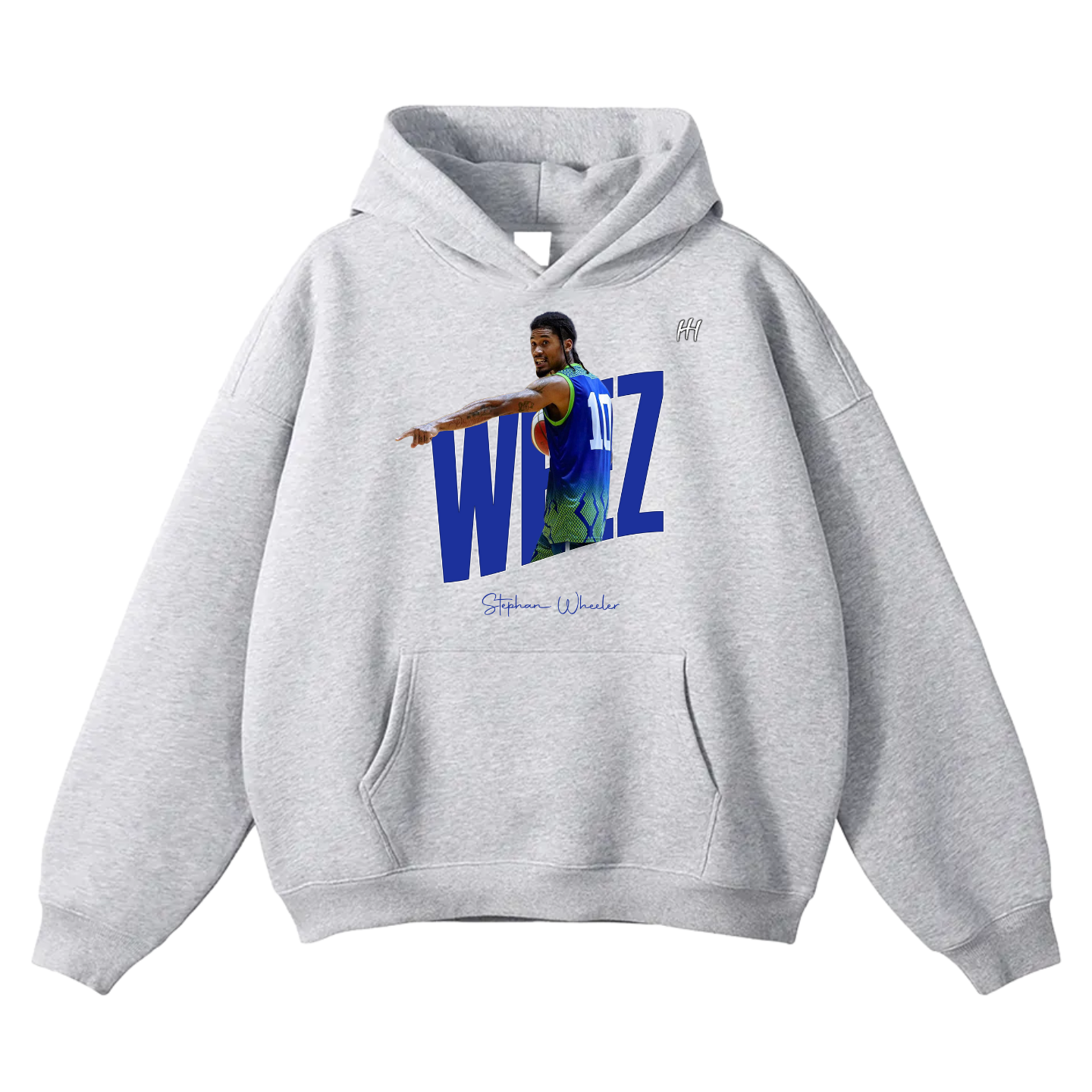 Stephan Wheeler Oversize Fleeced Hoodie