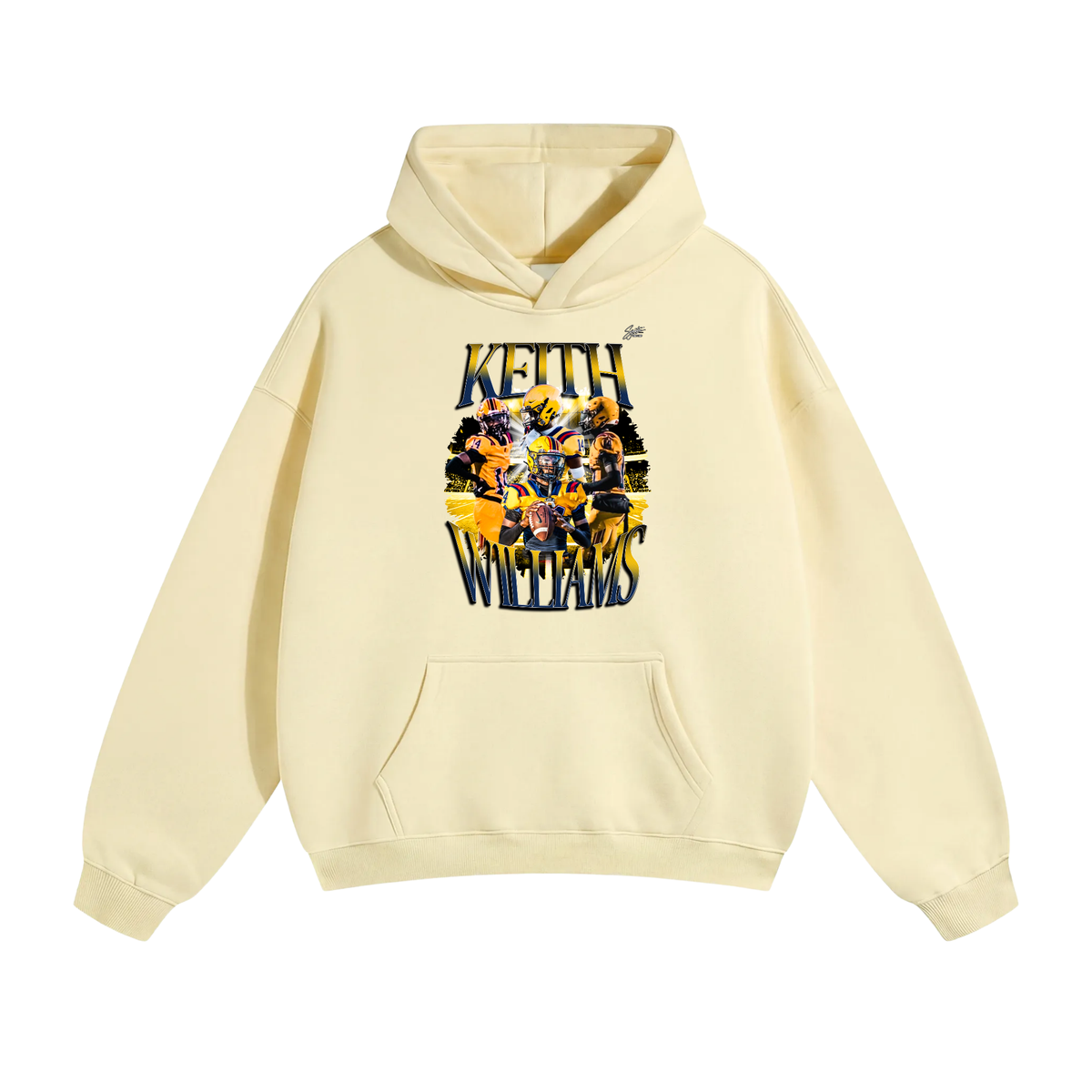 Keith Williams Oversize Fleeced Hoodie