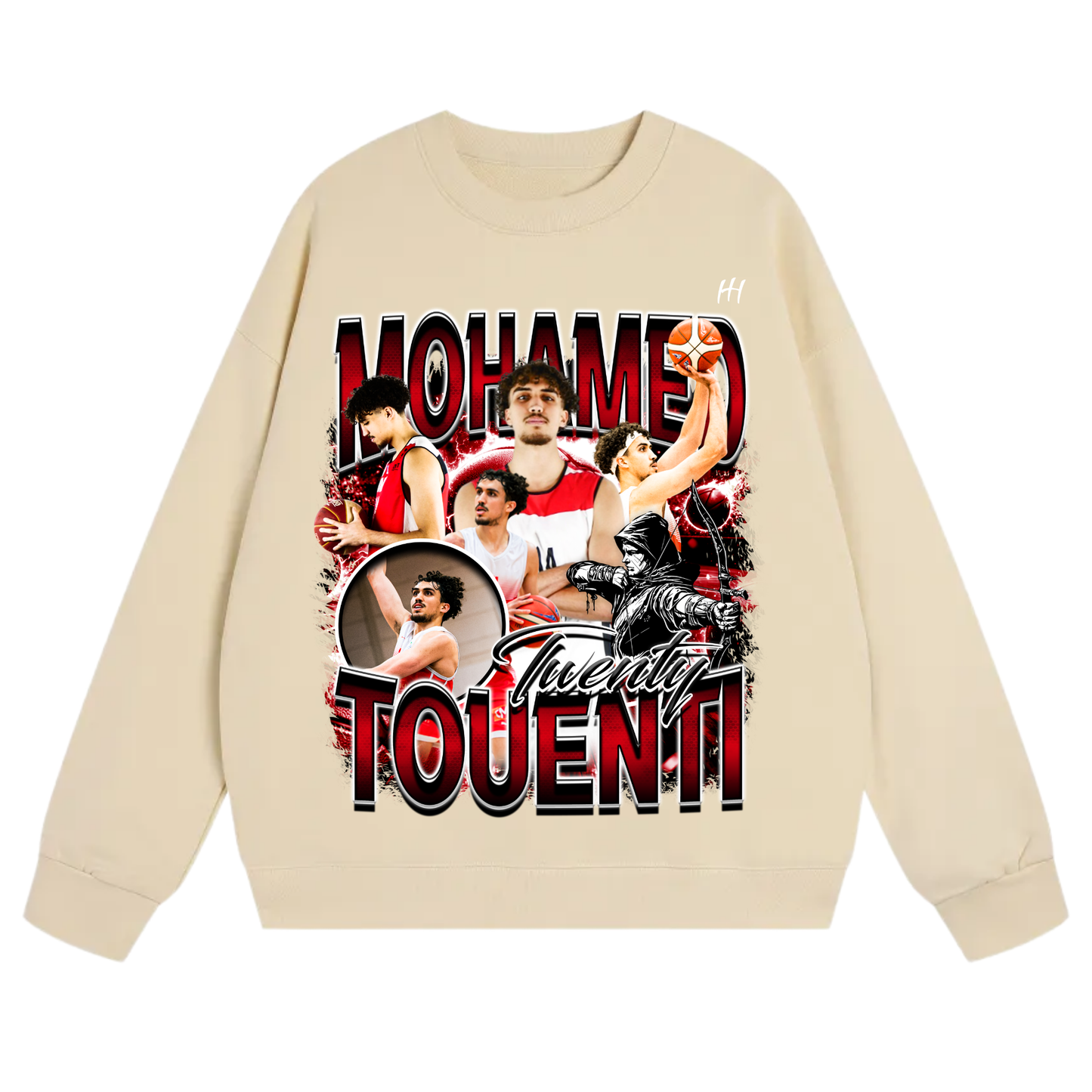 Mohamed Touenti Heavyweight Crewneck Sweatshirt