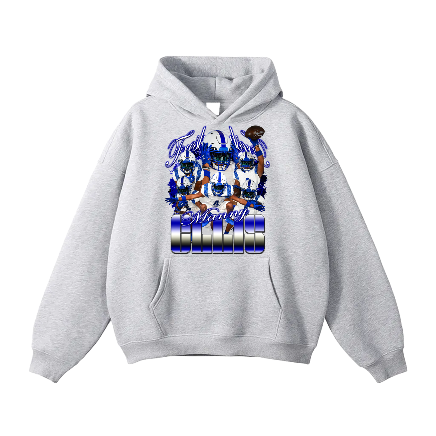 Manny Ellis Oversize Fleeced Hoodie