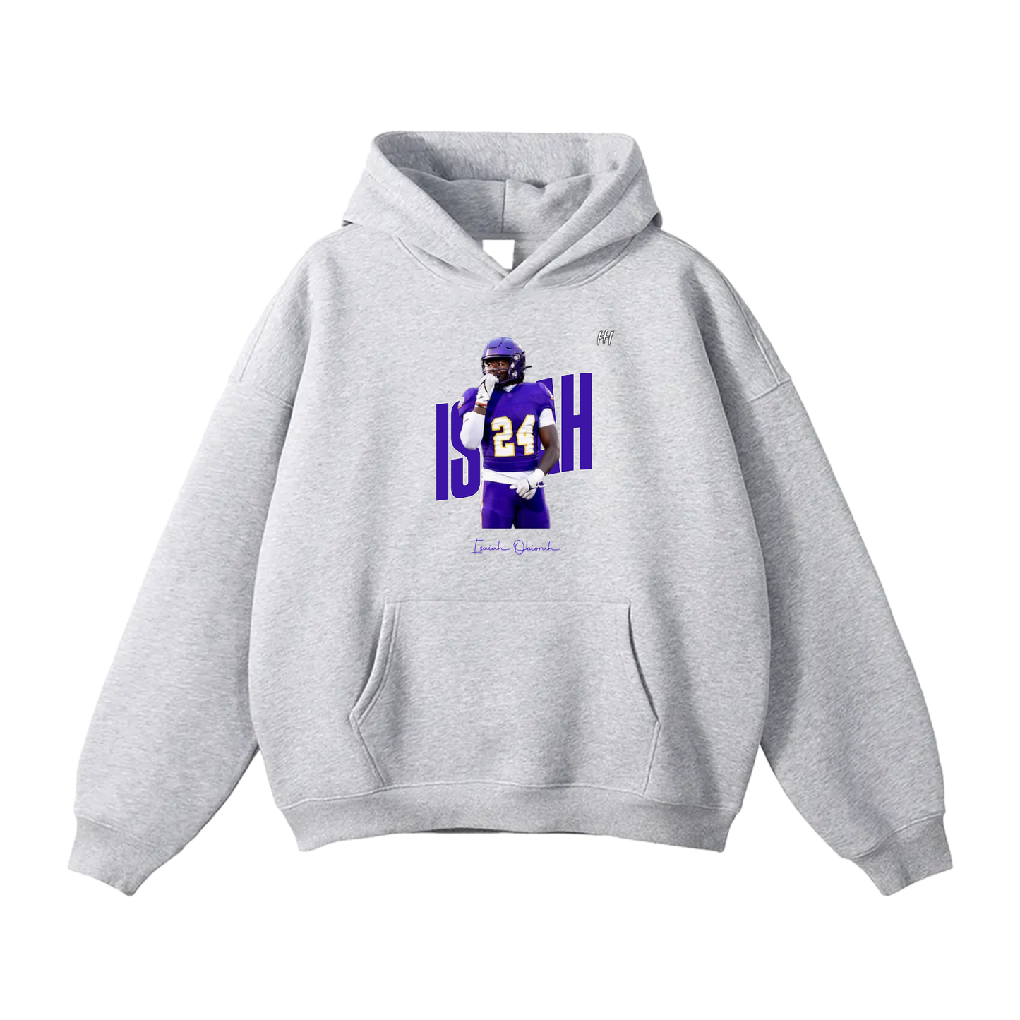 Isaiah Obiorah Oversize Fleeced Hoodie