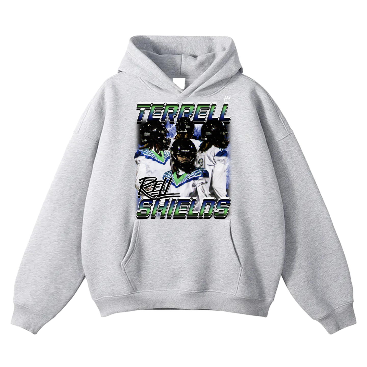 Terrell Shields Oversize Fleeced Hoodie