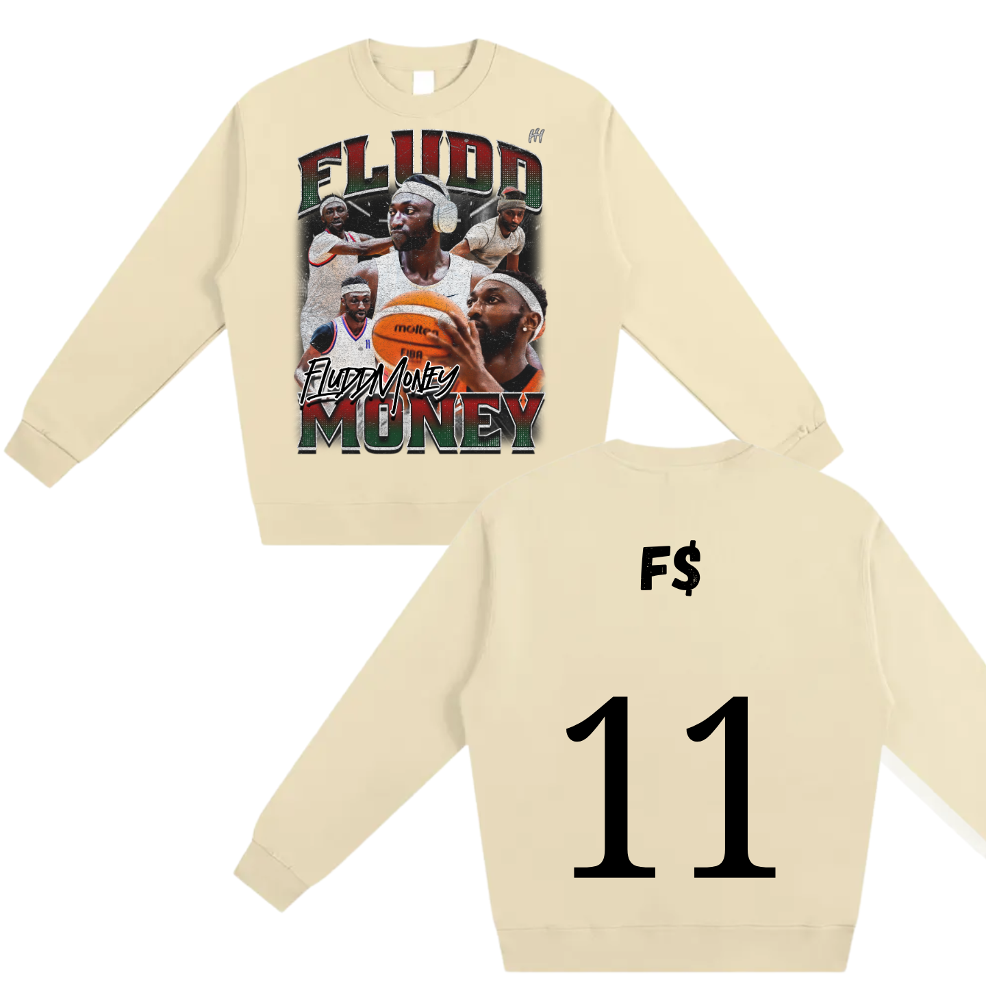 Fludd Money Heavyweight Crewneck Sweatshirt