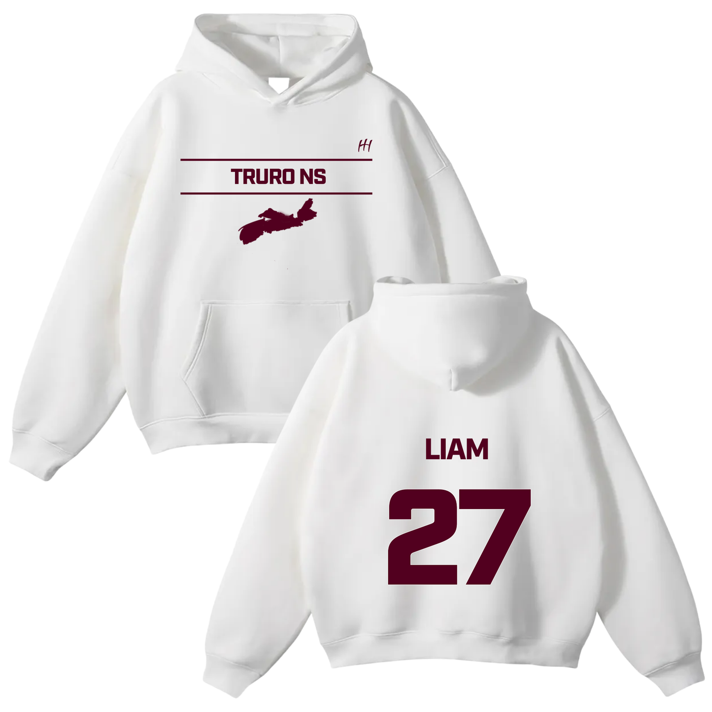 Liam Legge Oversize Fleeced Hoodie