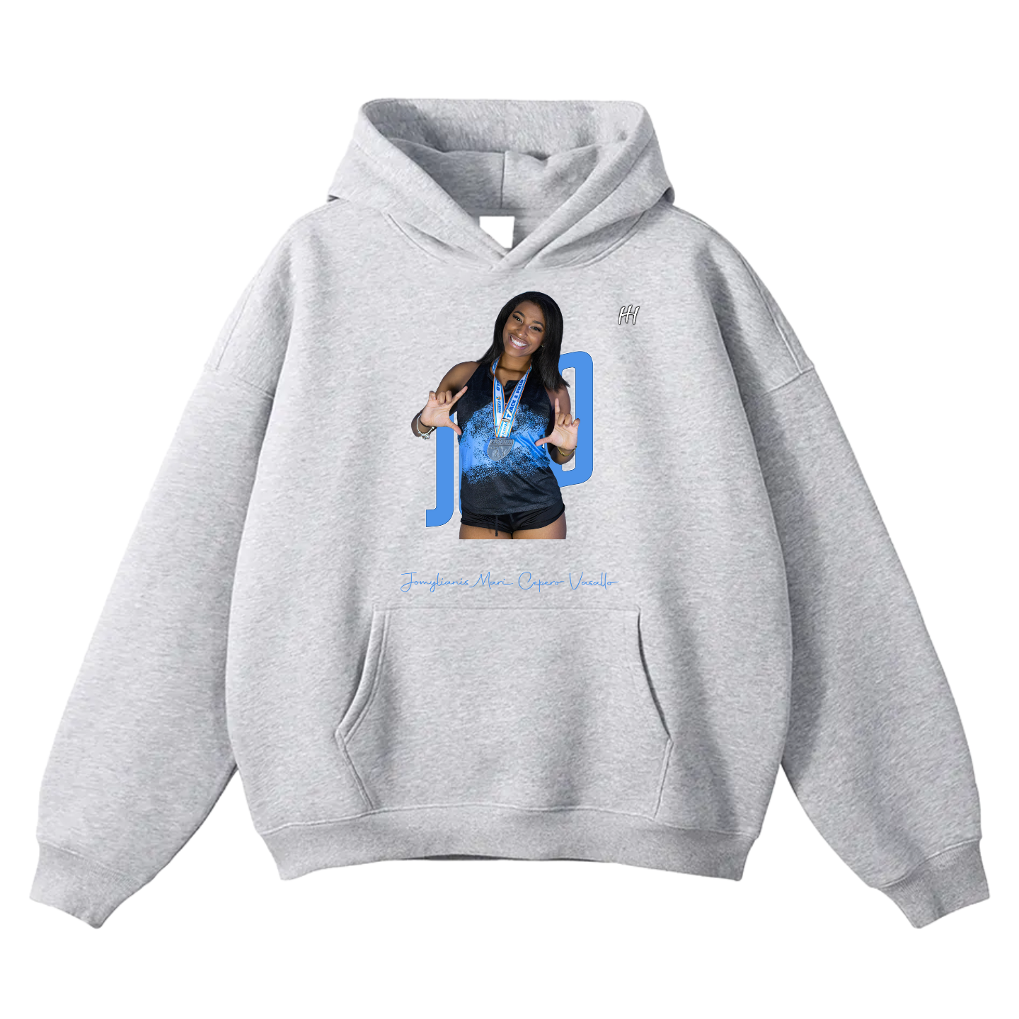 Jomylianis Oversize Fleeced Hoodie