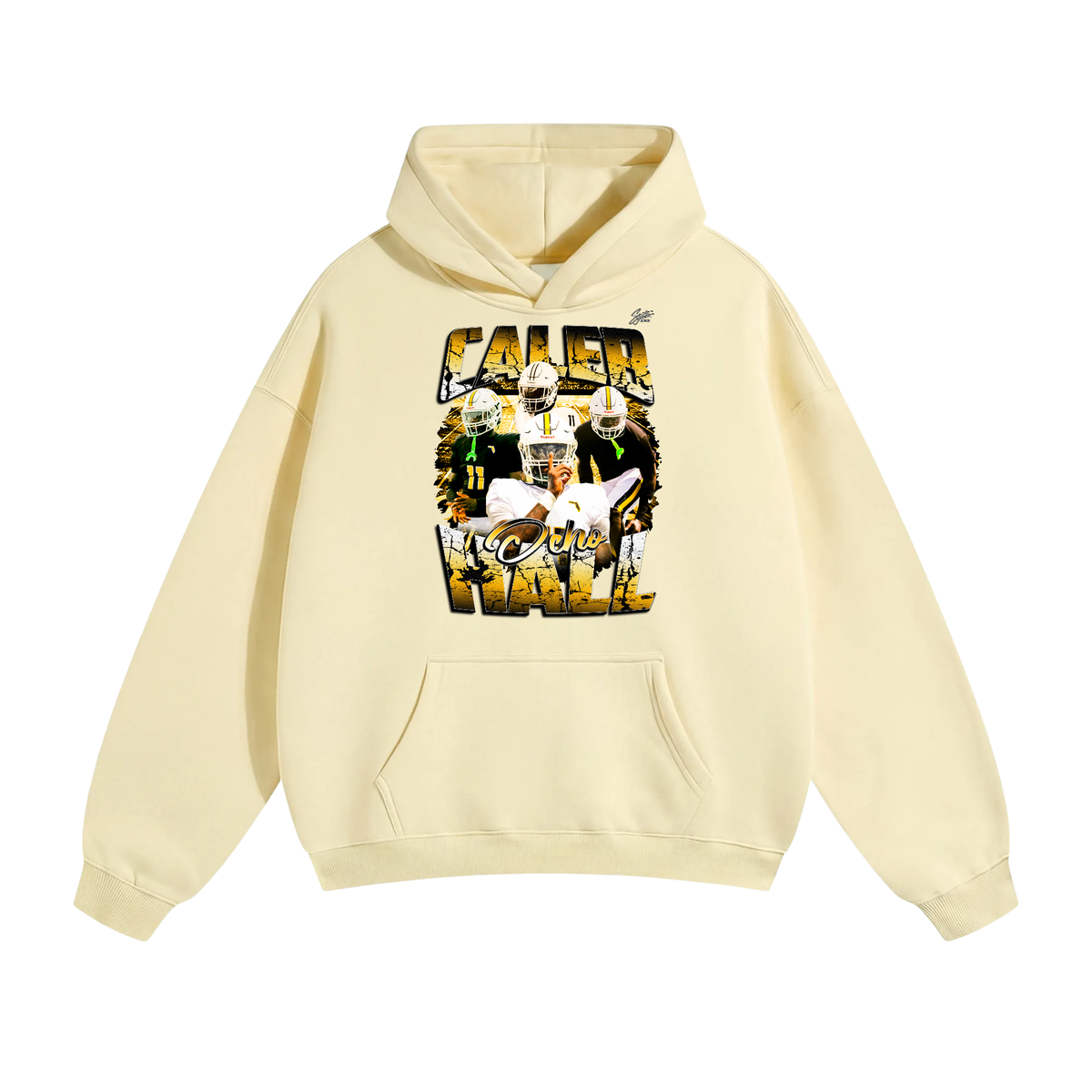 Caleb Hall Oversize Fleeced Hoodie