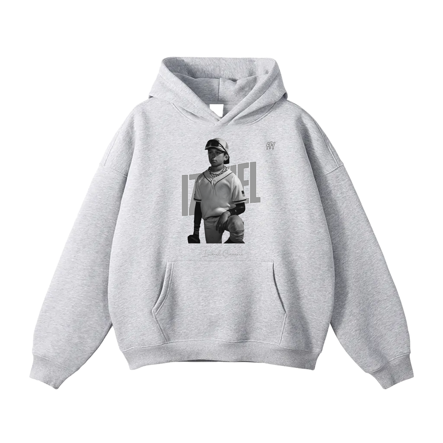 Izekiel Cazares Oversize Fleeced Hoodie