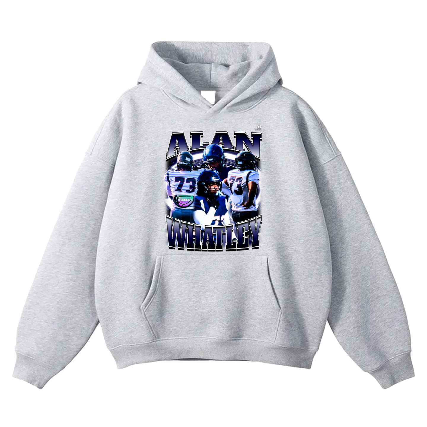 Alan Whatley Oversize Fleeced Hoodie