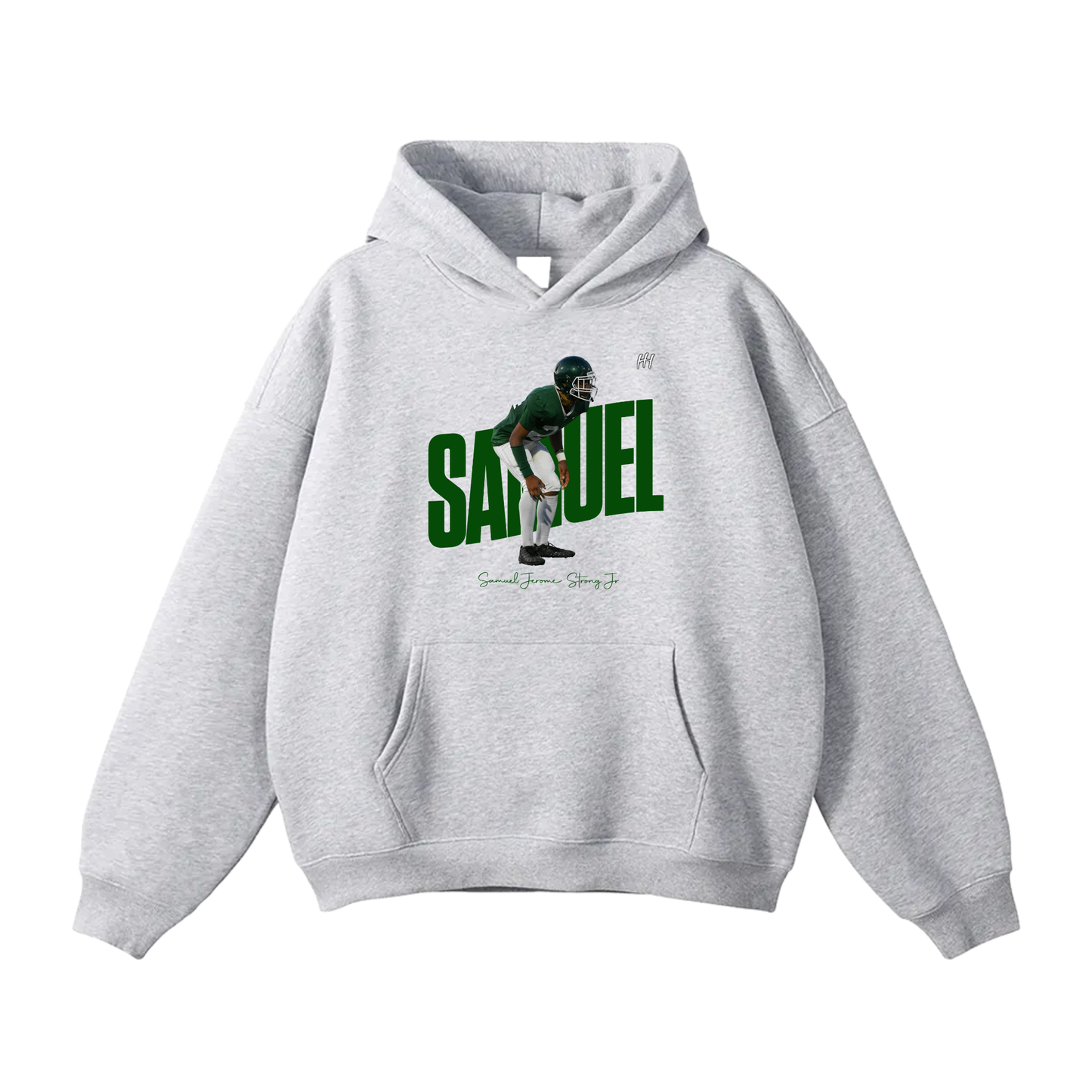 Samuel Jerome Strong Jr Oversize Fleeced Hoodie