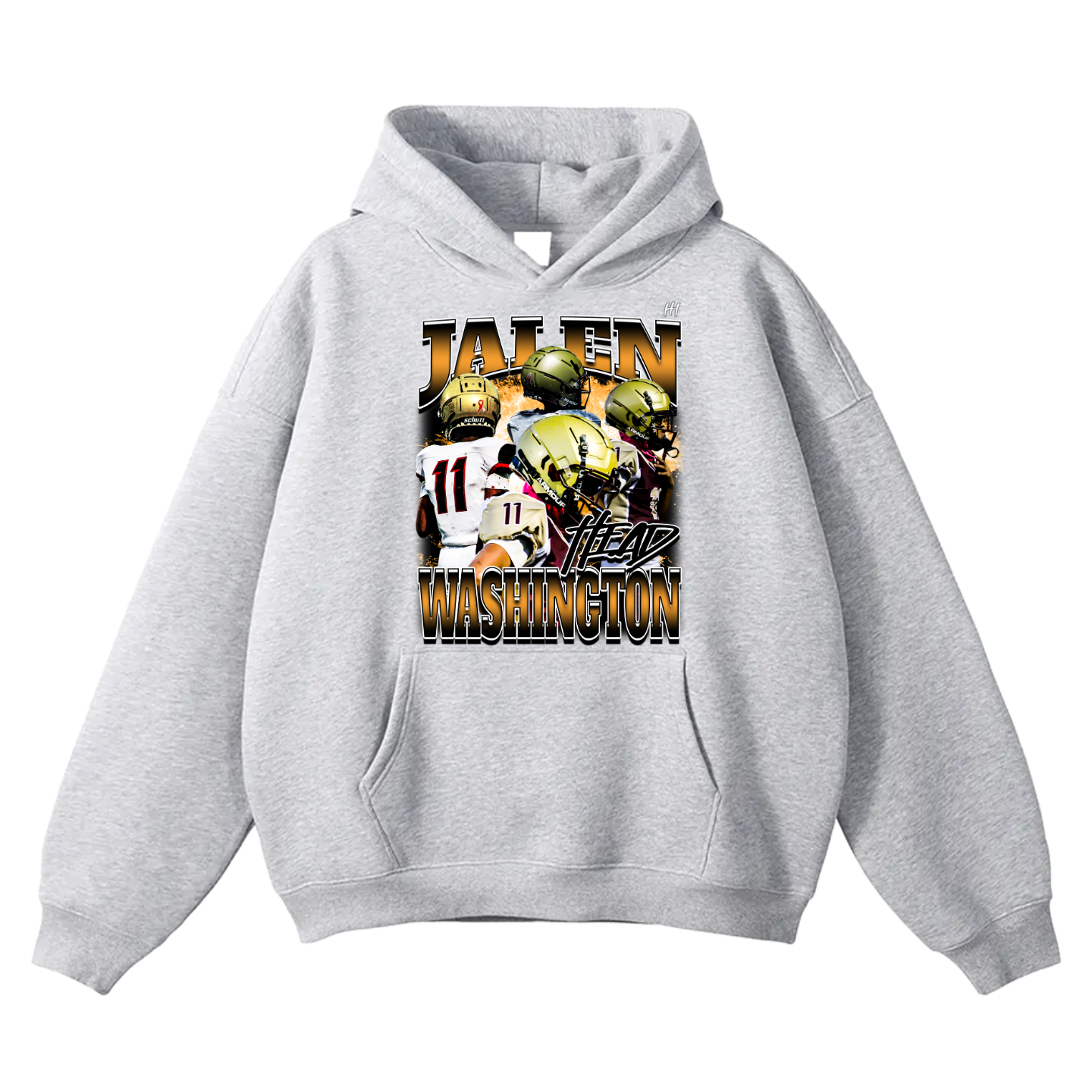 Jalen Washington Oversize Fleeced Hoodie