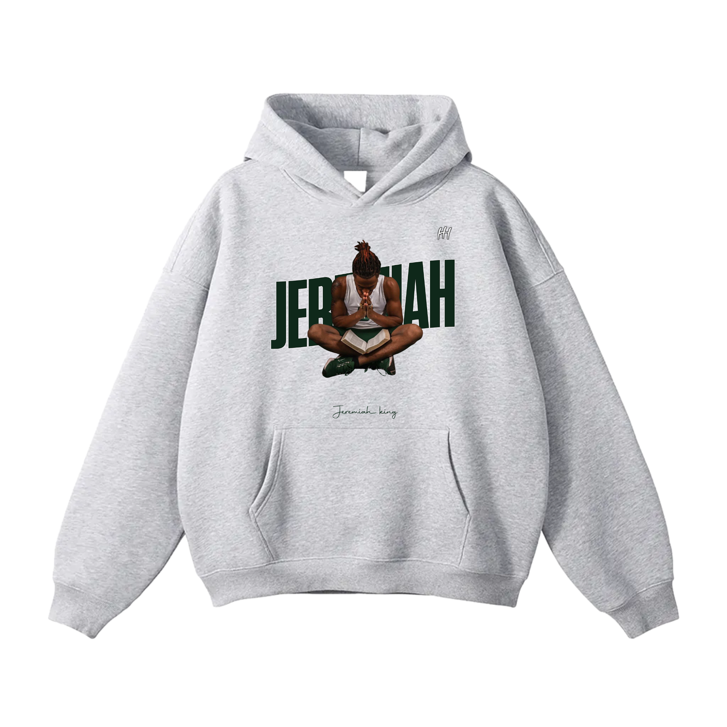 Jeremiah King Oversize Fleeced Hoodie