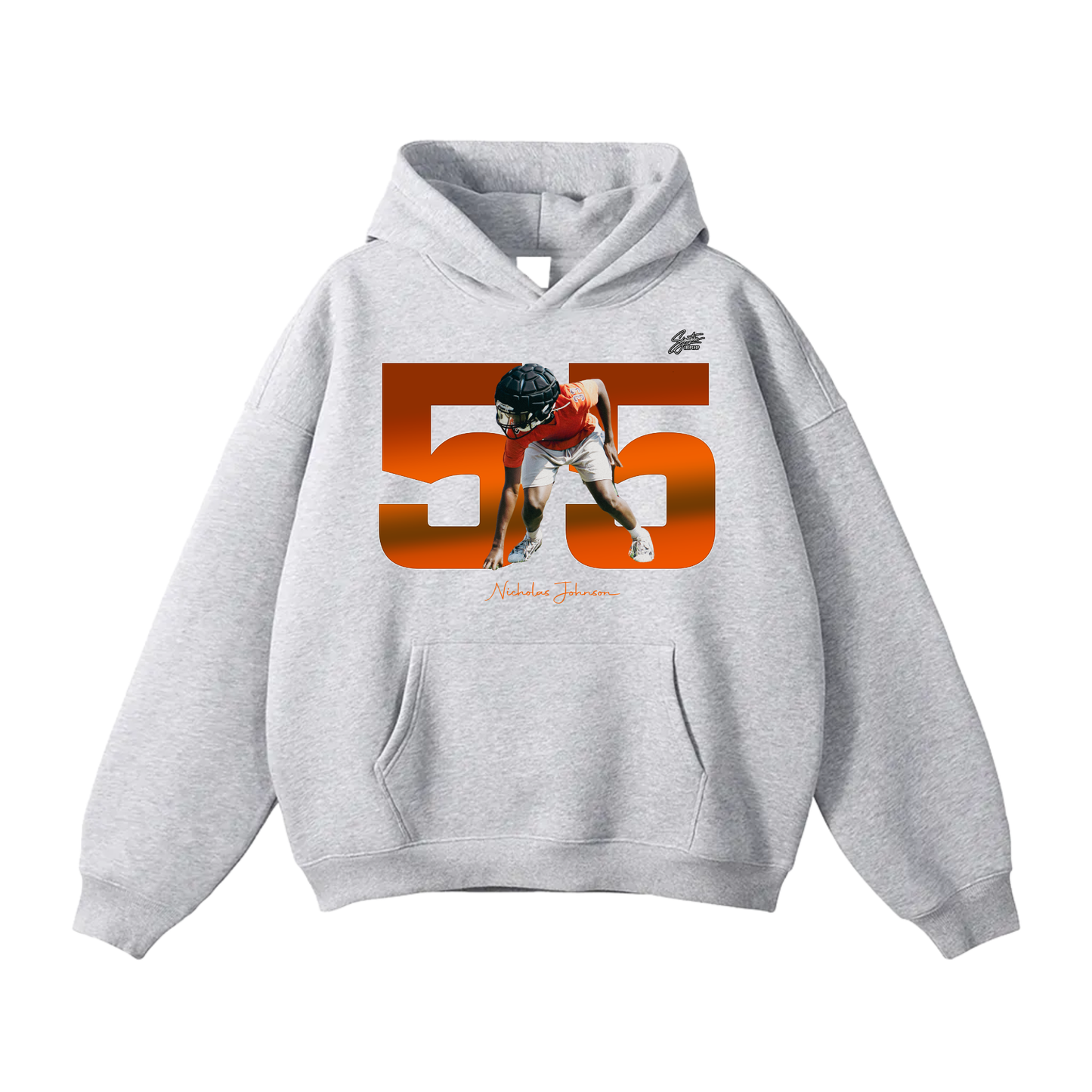 Nicholas Johnson Oversize Fleeced Hoodie