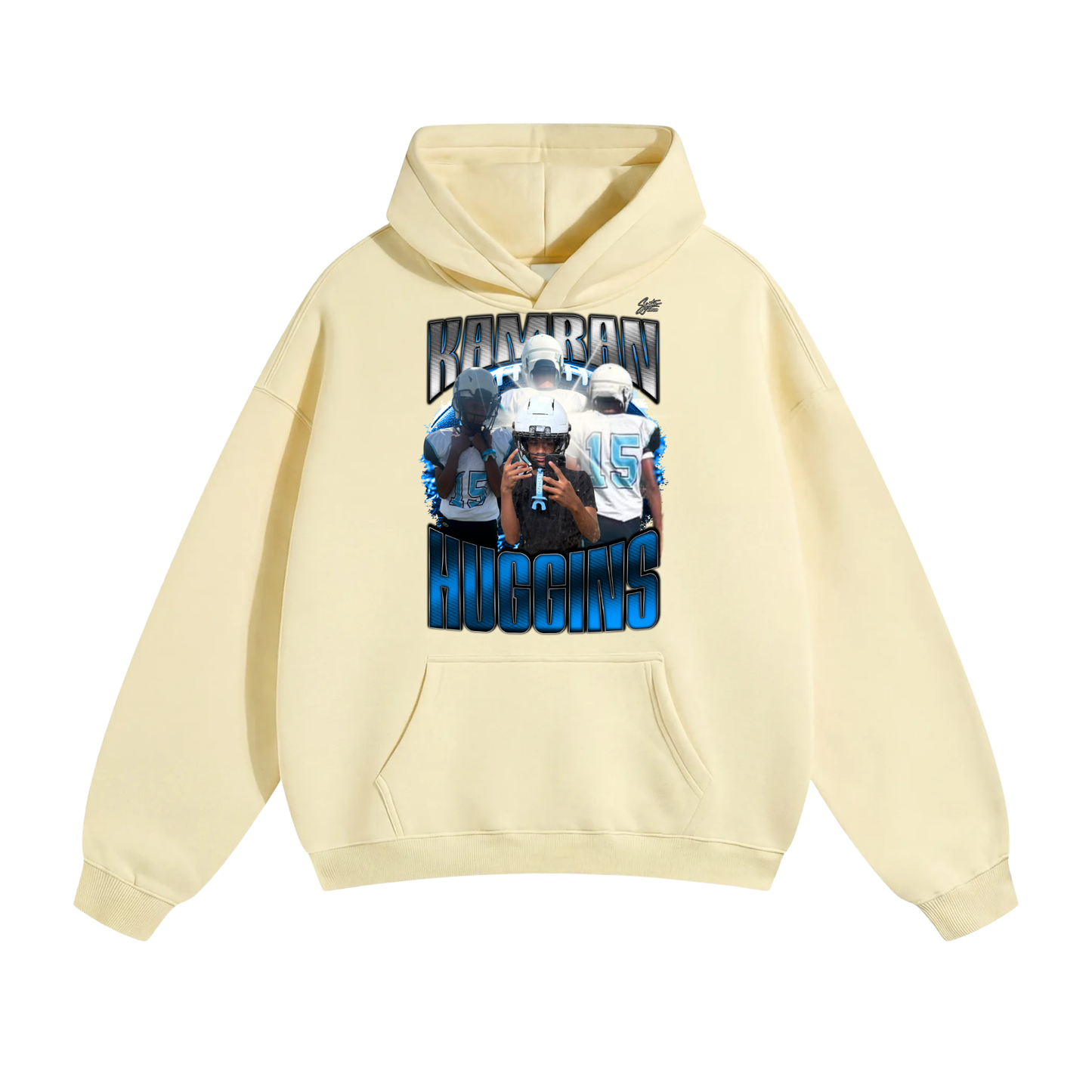 Kamran Huggins Oversize Fleeced Hoodie