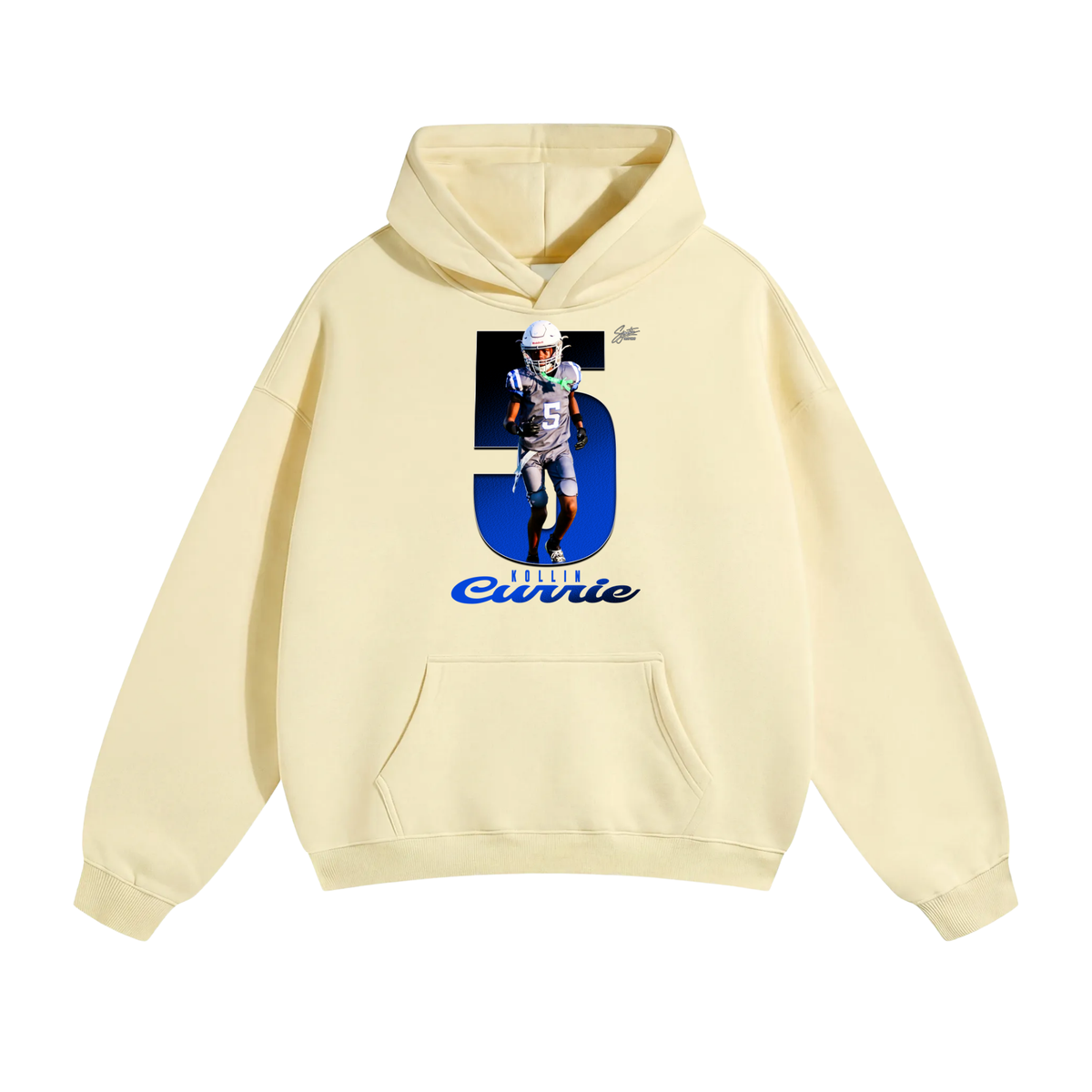 Kollin Currie Oversize Fleeced Hoodie