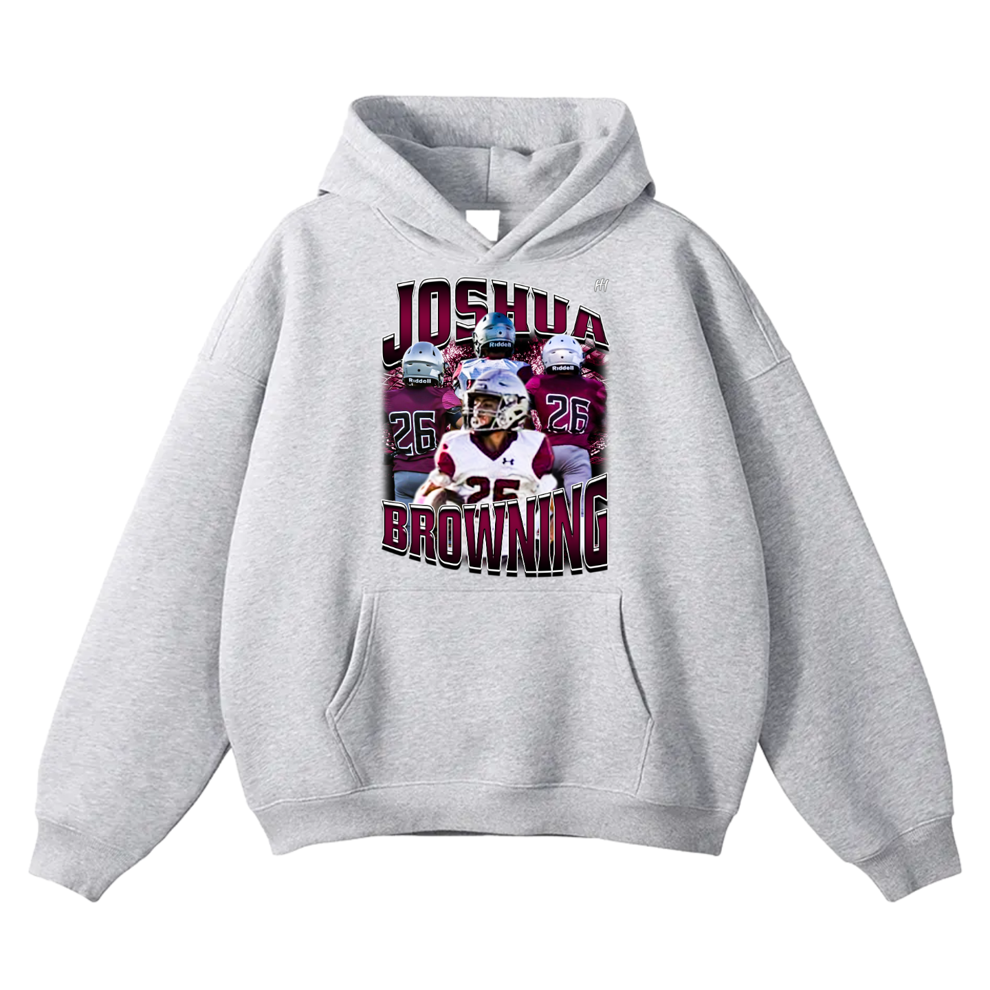 Joshua browning Oversize Fleeced Hoodie
