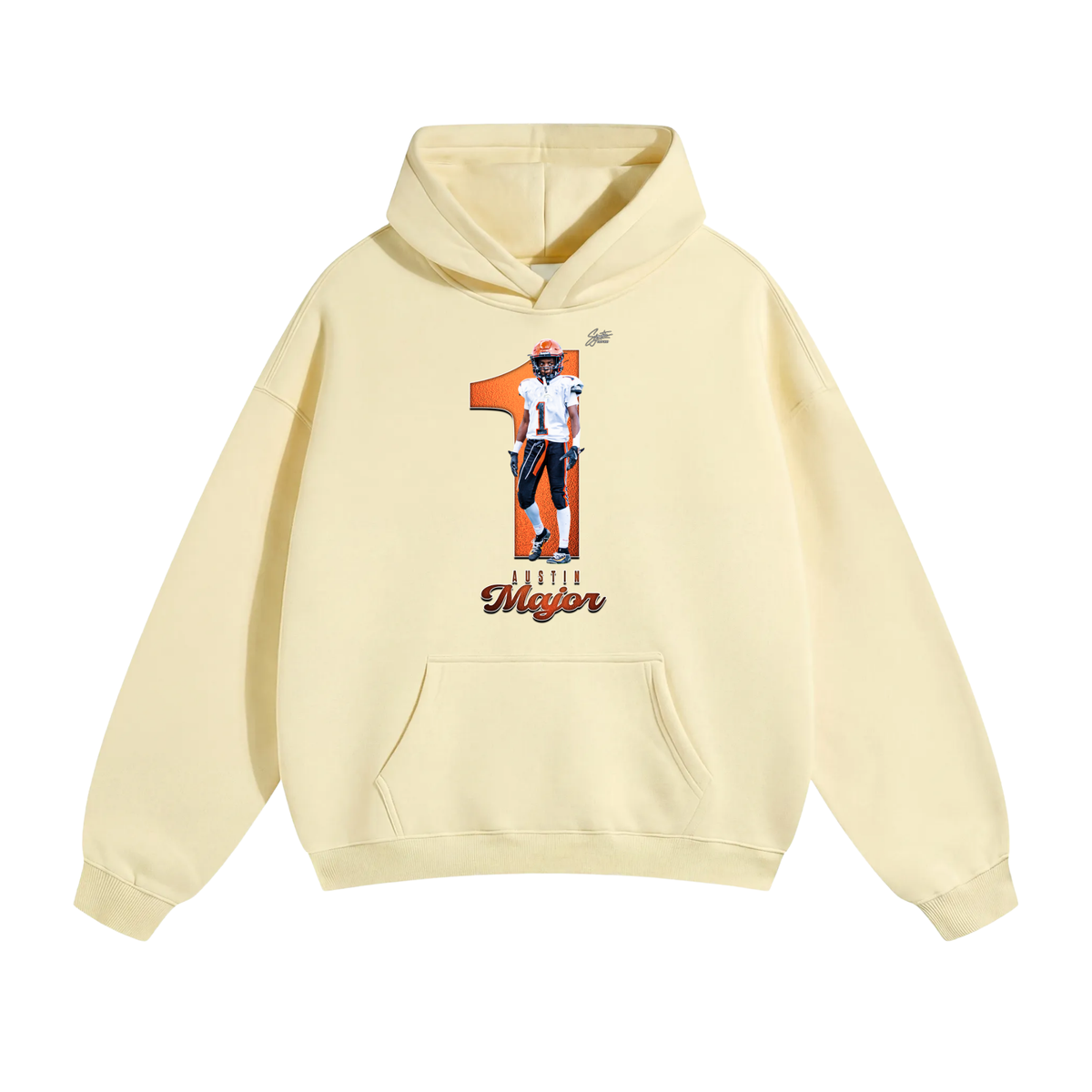 Austin Major Oversize Fleeced Hoodie