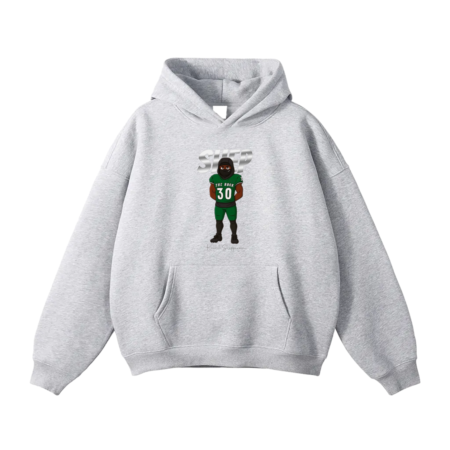 Kwalil Shepperson Oversize Fleeced Hoodie