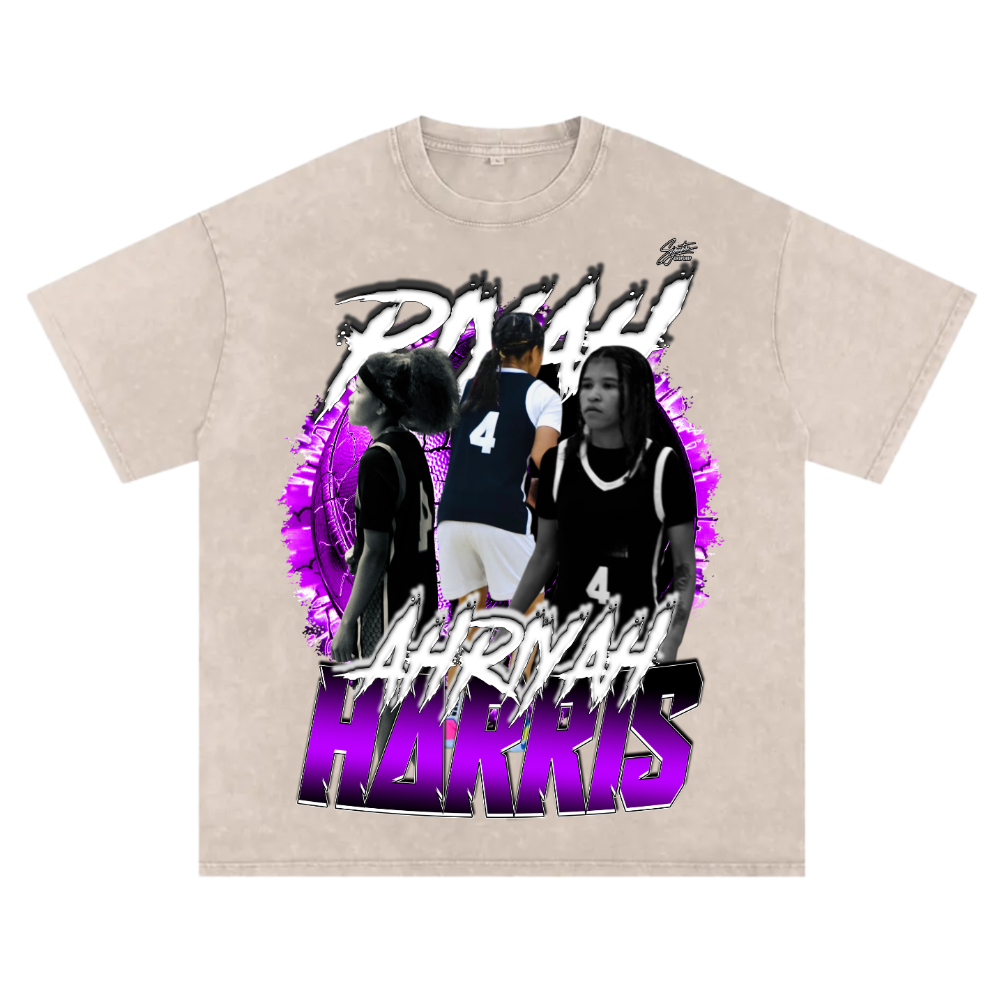 Ahriyah Harris Oversize T-shirt