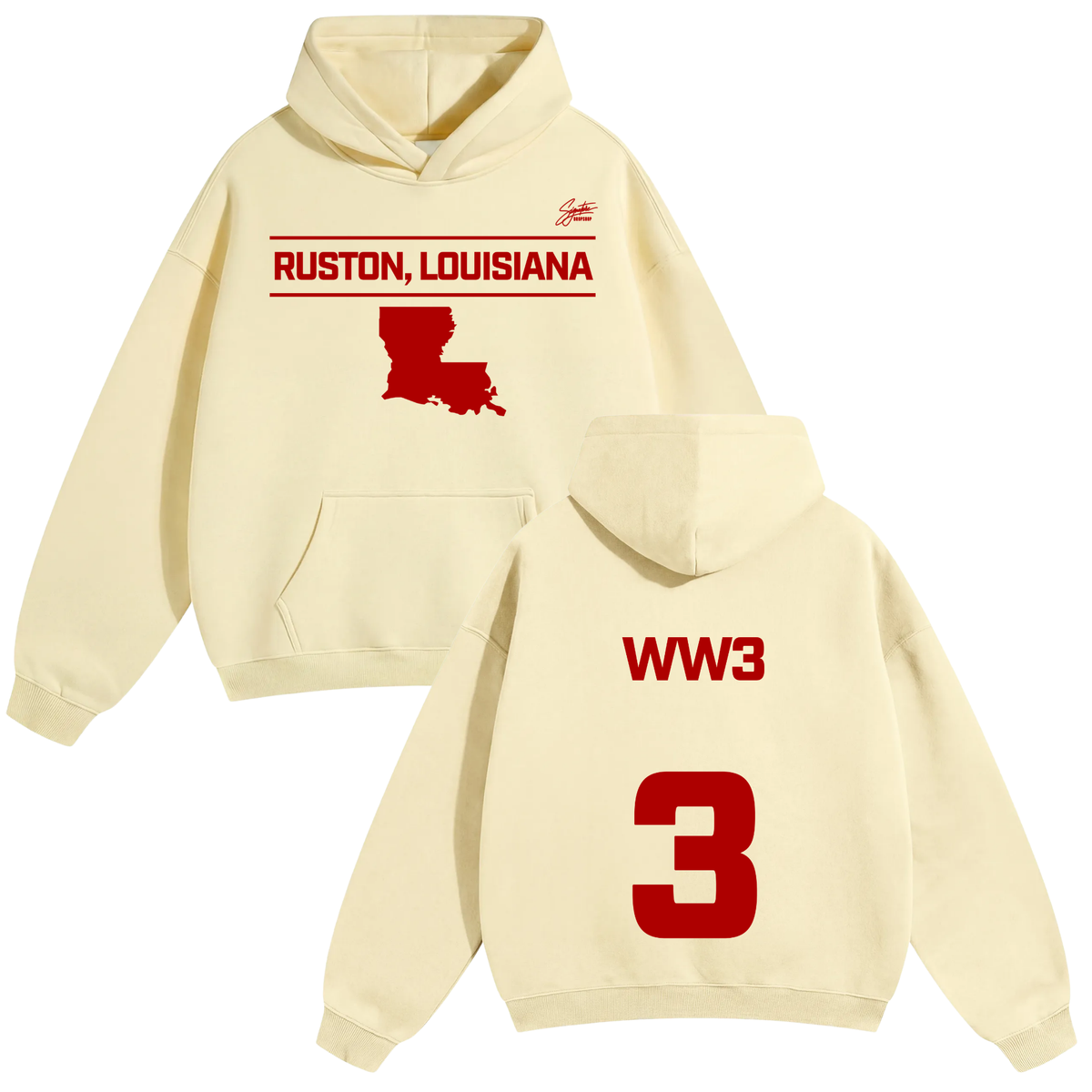 Willie Williams III Oversize Fleeced Hoodie