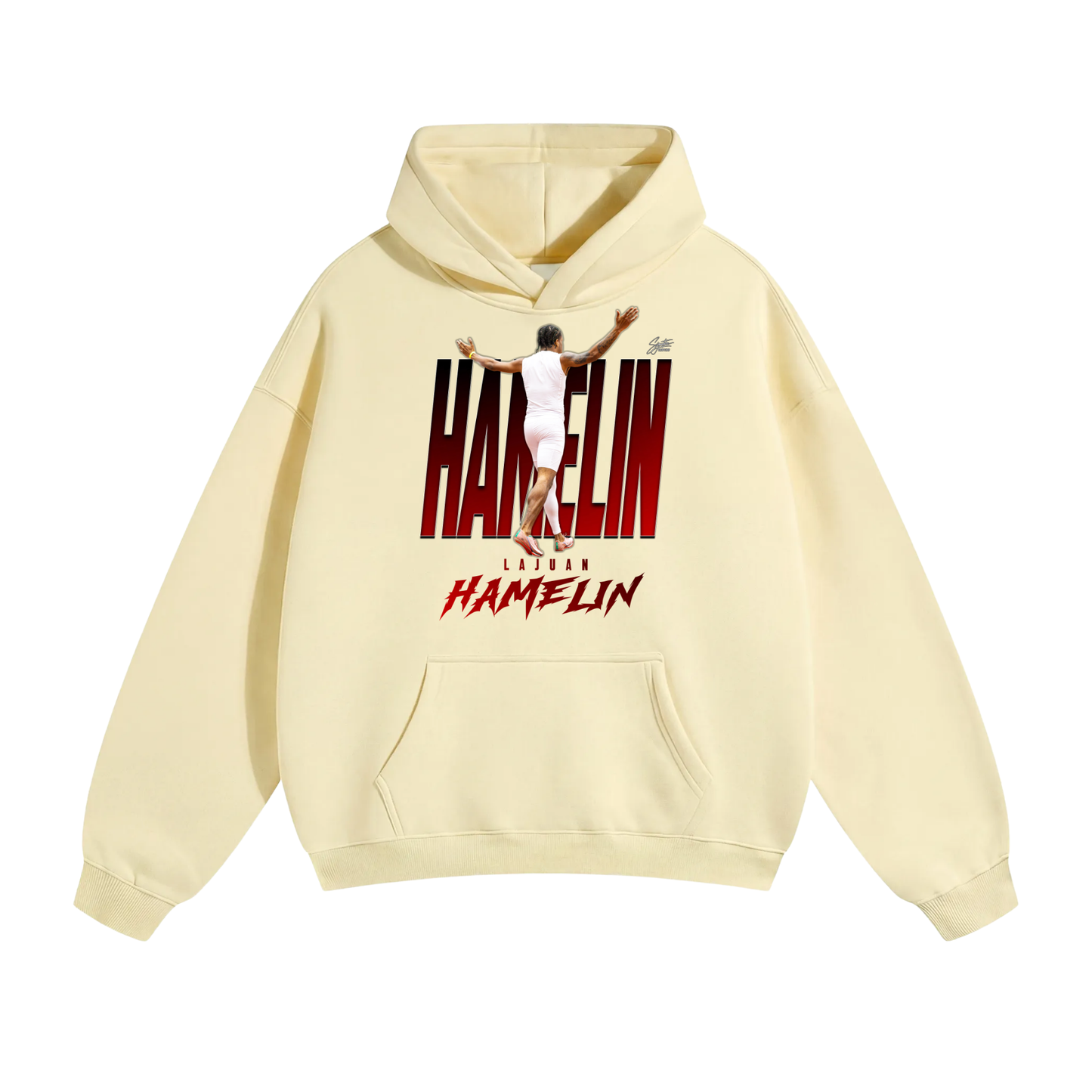 Lajuan Hamelin Oversize Fleeced Hoodie