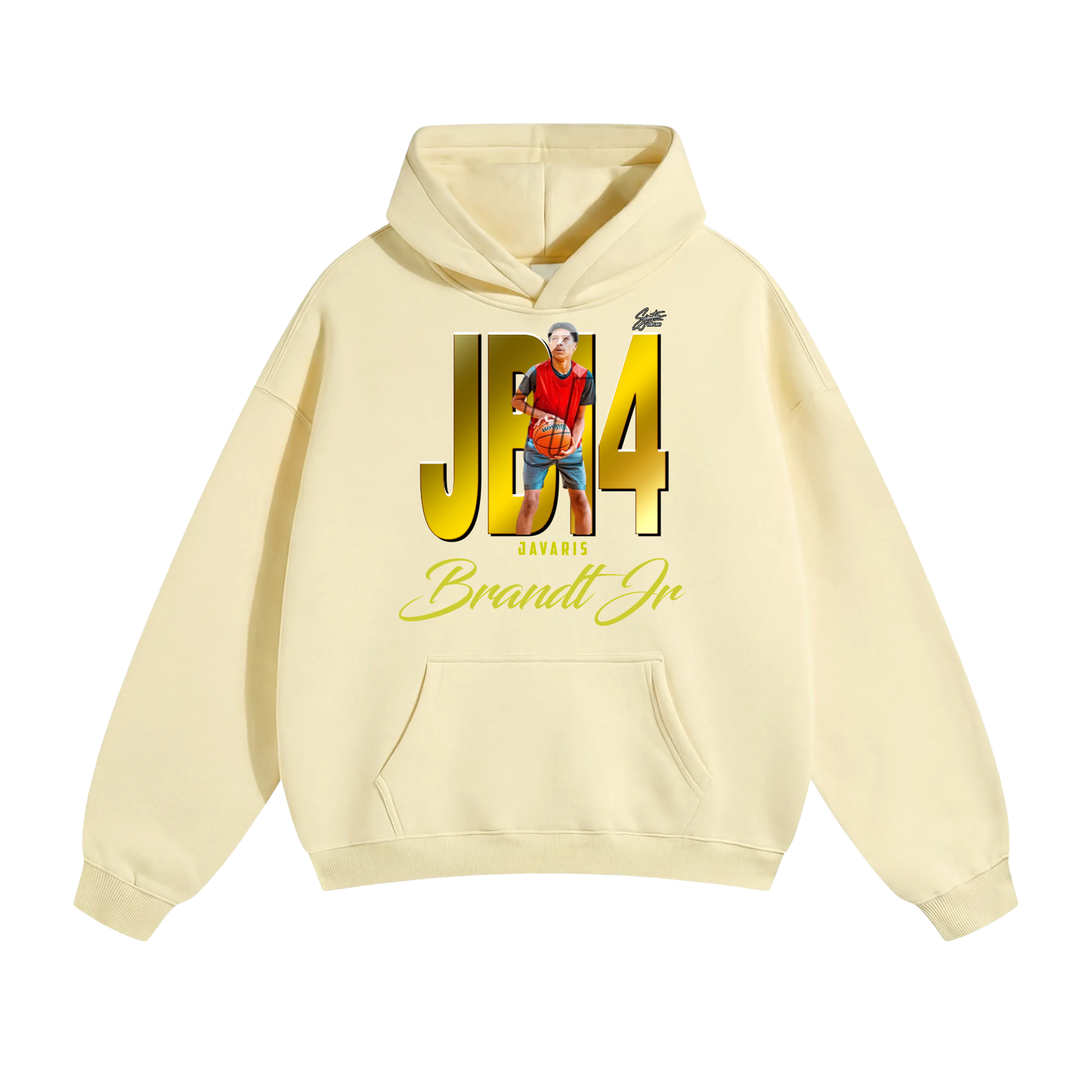 Javaris Brandt Jr Oversize Fleeced Hoodie