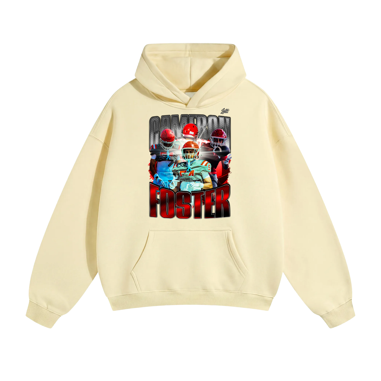 Cameron Foster Oversize Fleeced Hoodie