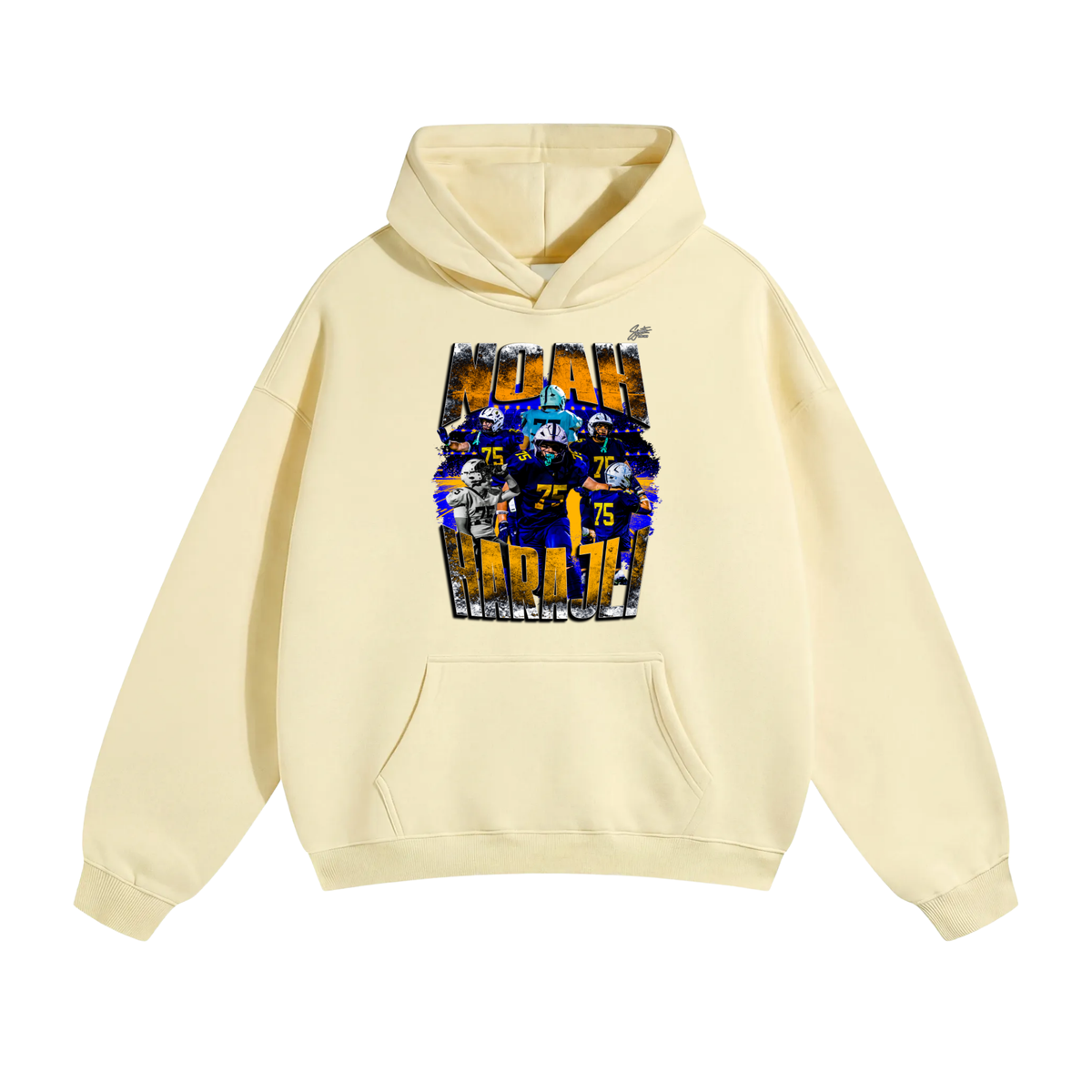 Noah Harajli Oversize Fleeced Hoodie