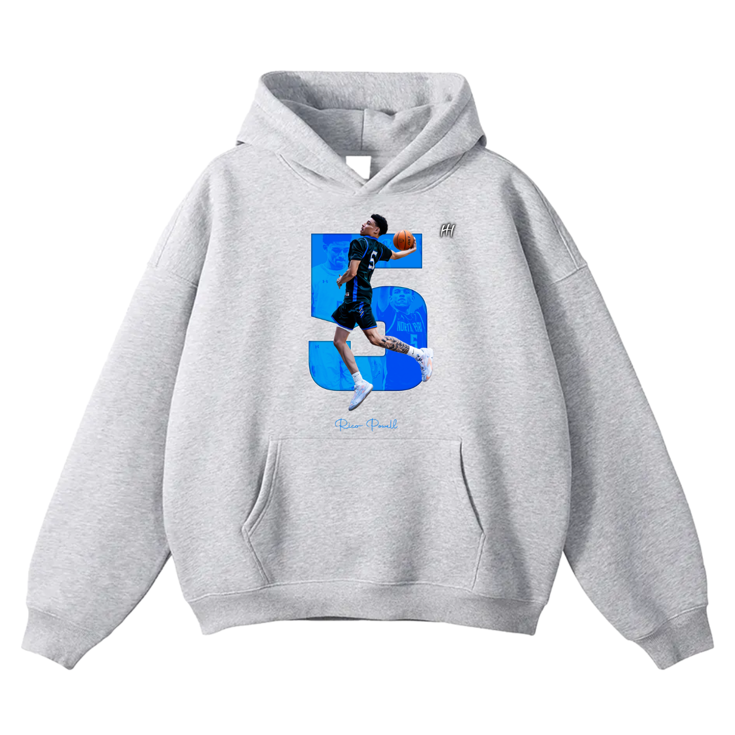 Rico Powell Oversize Fleeced Hoodie