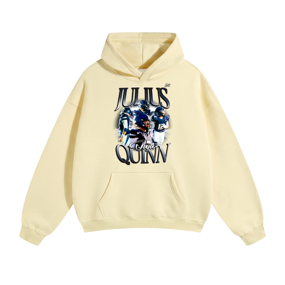 Julius Quinn Oversize Fleeced Hoodie