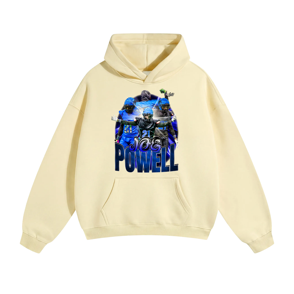 Joe Powell Oversize Fleeced Hoodie