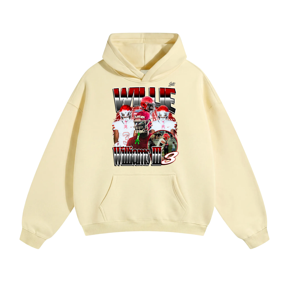 Willie Williams III Oversize Fleeced Hoodie
