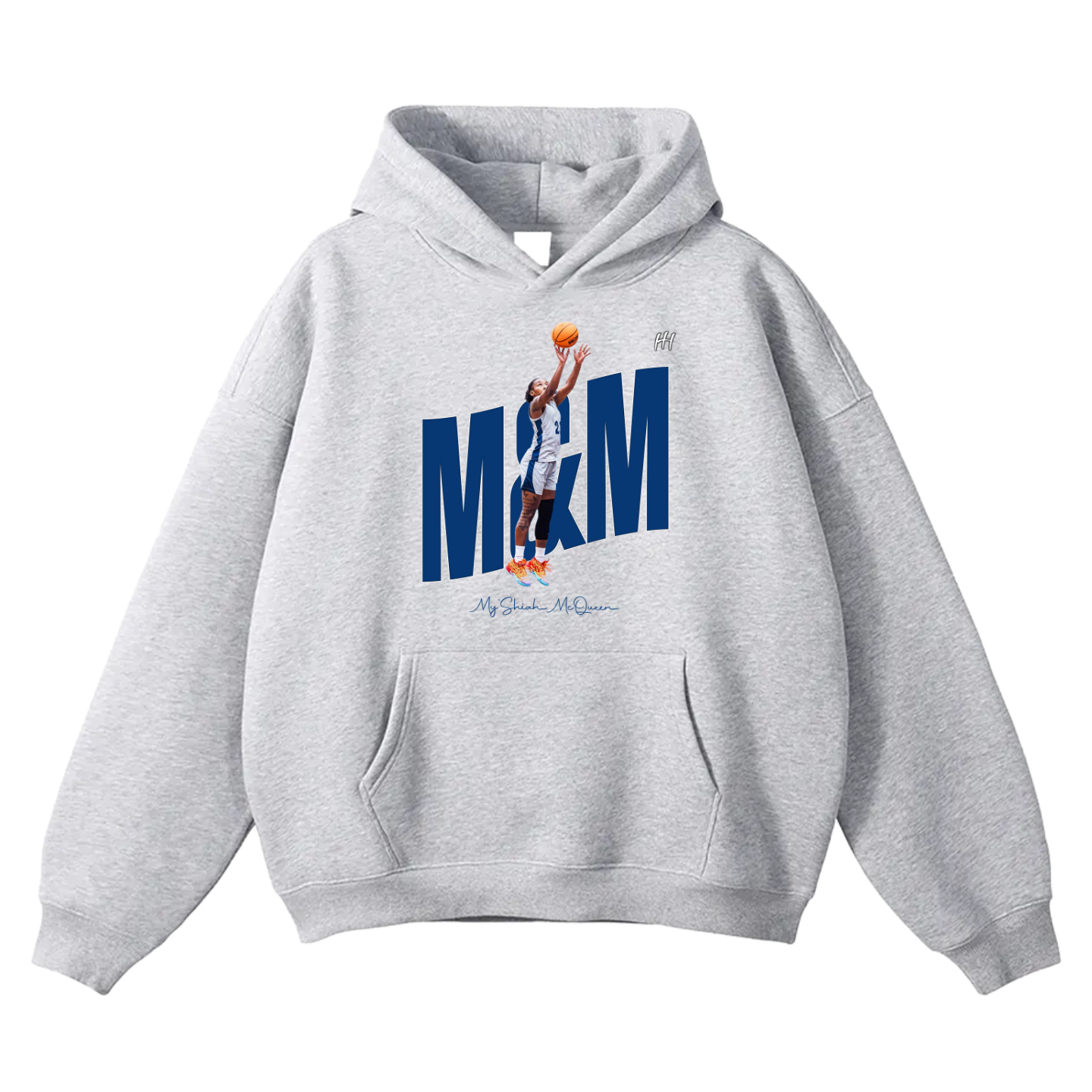 My'Shiah McQueen Oversize Fleeced Hoodie