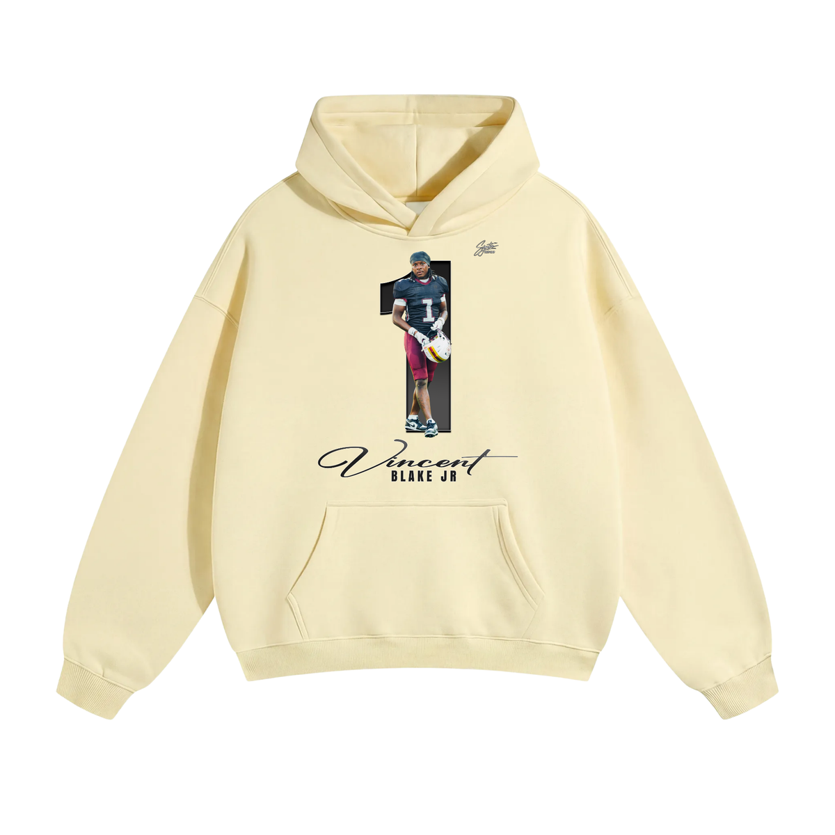 Vincent Blake Jr Oversize Fleeced Hoodie