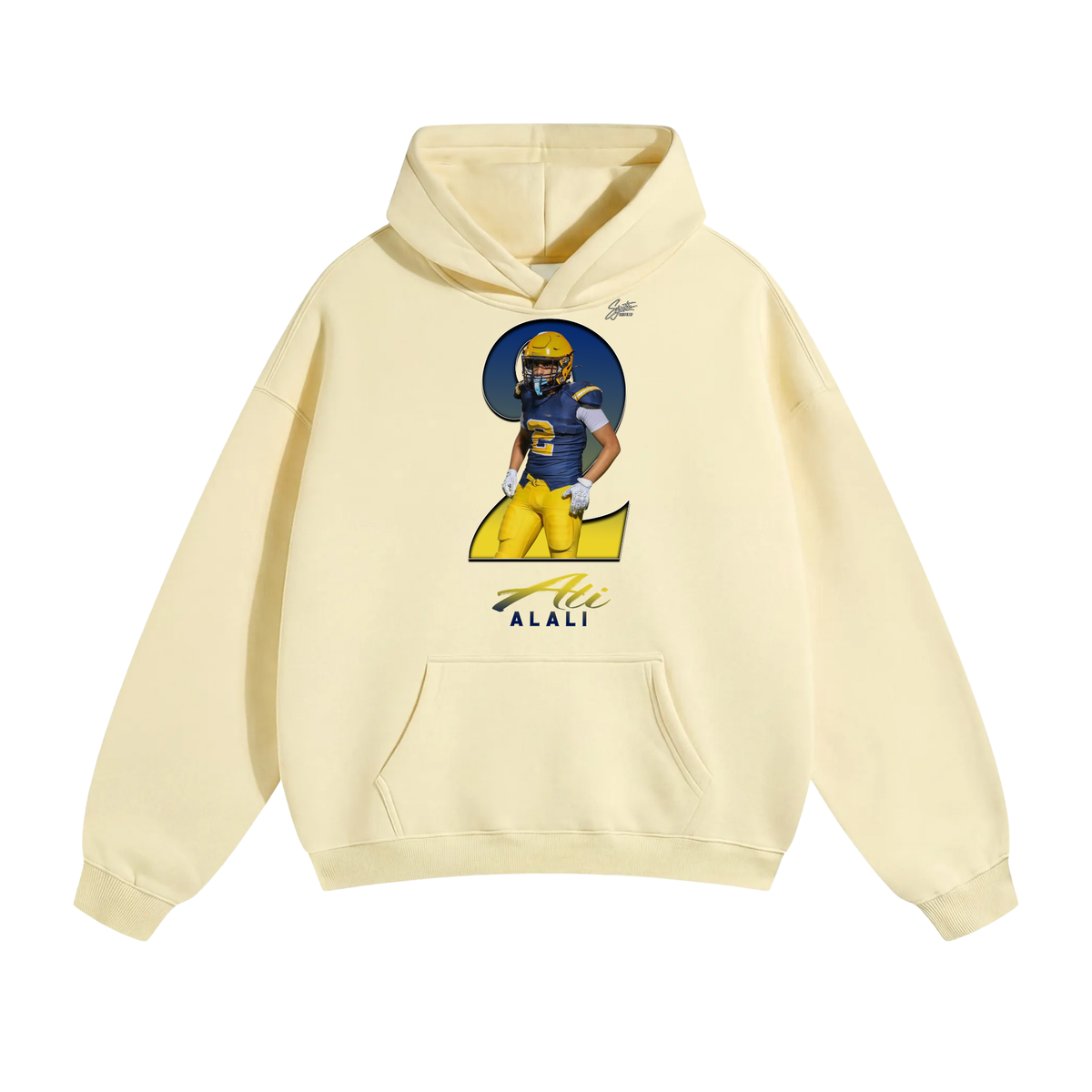 Ali Alali Oversize Fleeced Hoodie